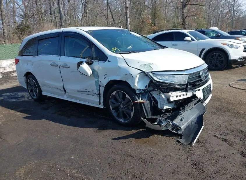 2023 HONDA Odyssey Used VIN 5FNRL6H97PB018415 – undercarriage