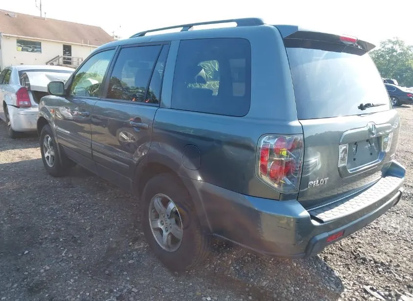 2008 HONDA PILOT Used VIN 5FNYF186X8B013688 – side profile