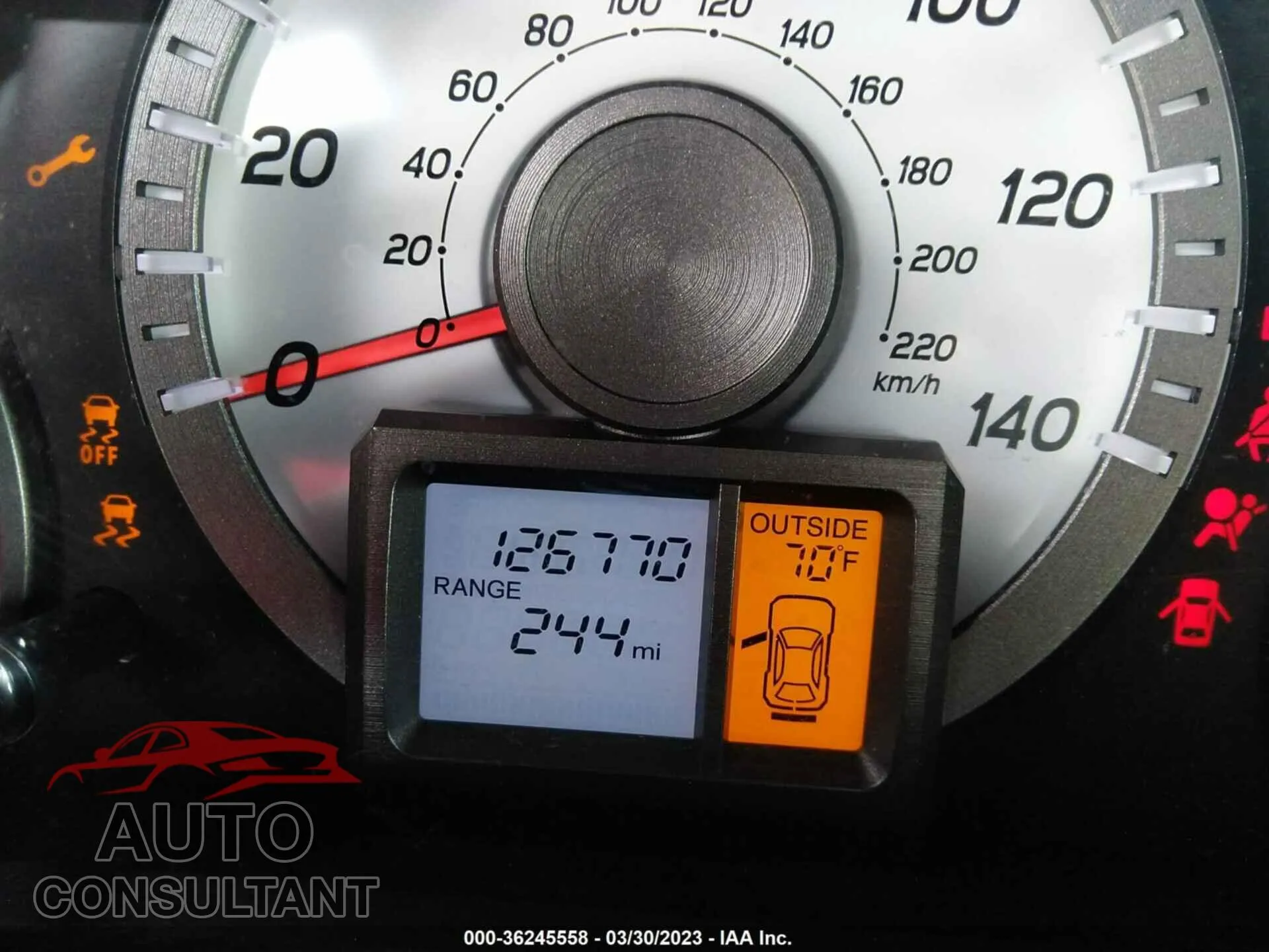 2014 HONDA PILOT Damaged VIN 5FNYF3H55EB004587 – exterior detail