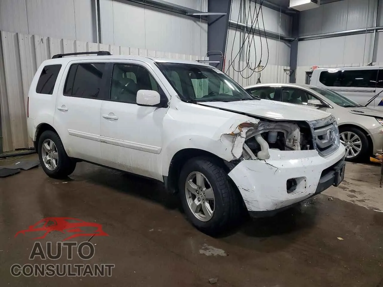 2009 HONDA PILOT Damaged VIN 5FNYF48529B035064 – dashboard