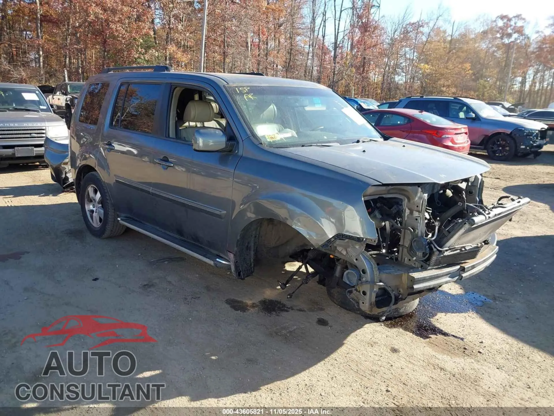 2009 HONDA PILOT VIN 5FNYF48569B000981