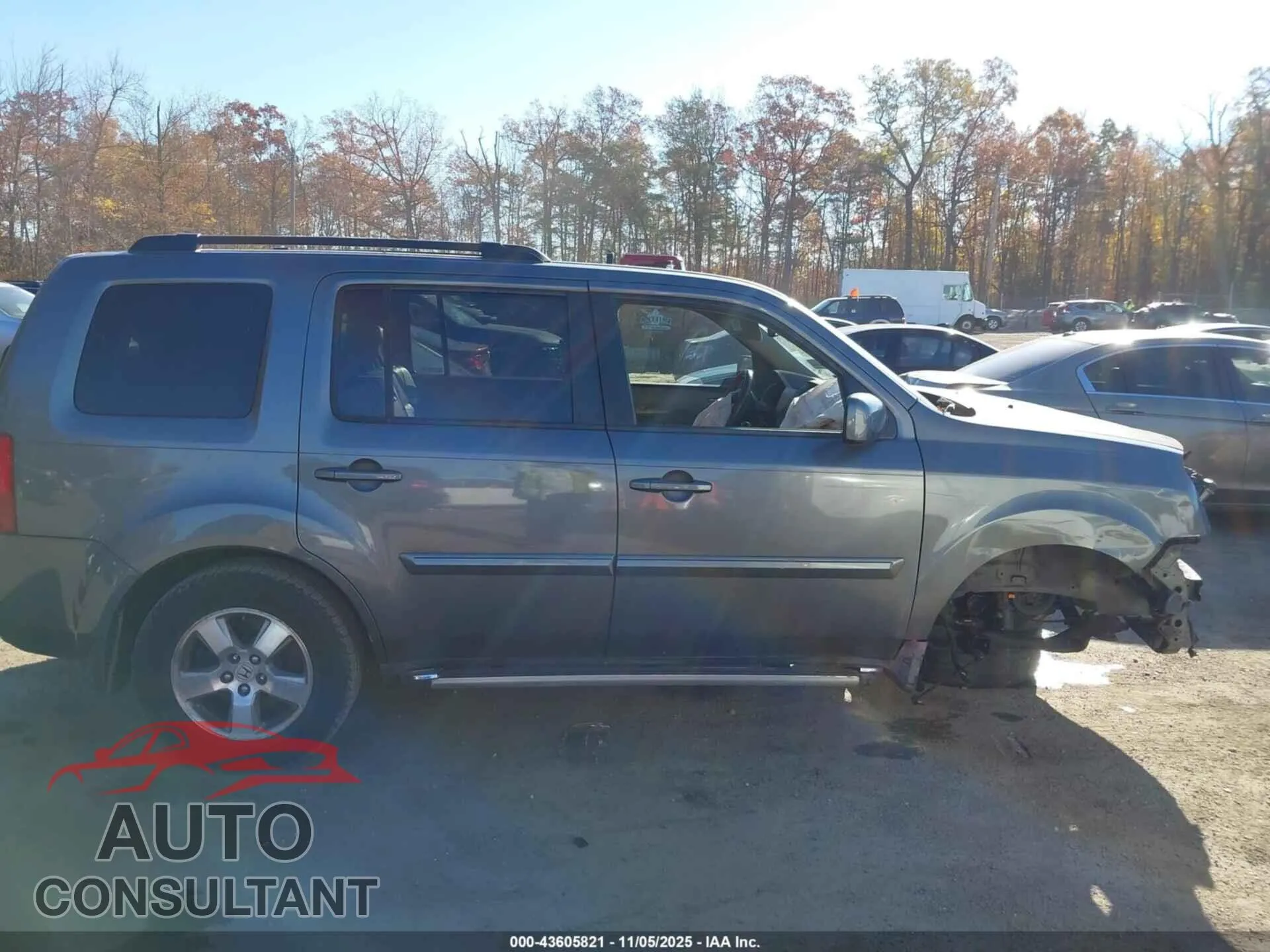 2009 HONDA PILOT Damaged VIN 5FNYF48569B000981 – photo 13