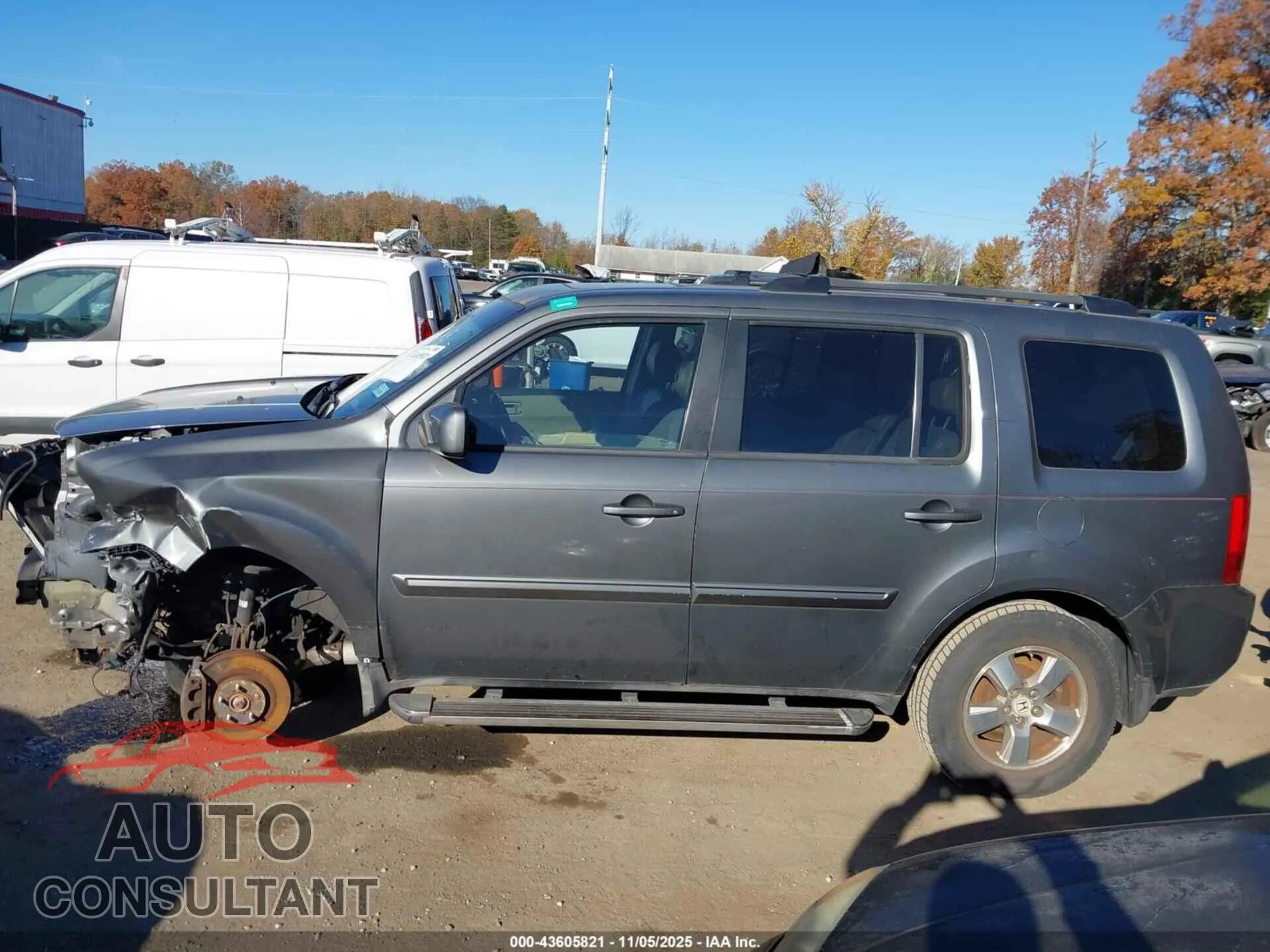 2009 HONDA PILOT Damaged VIN 5FNYF48569B000981 – photo 14