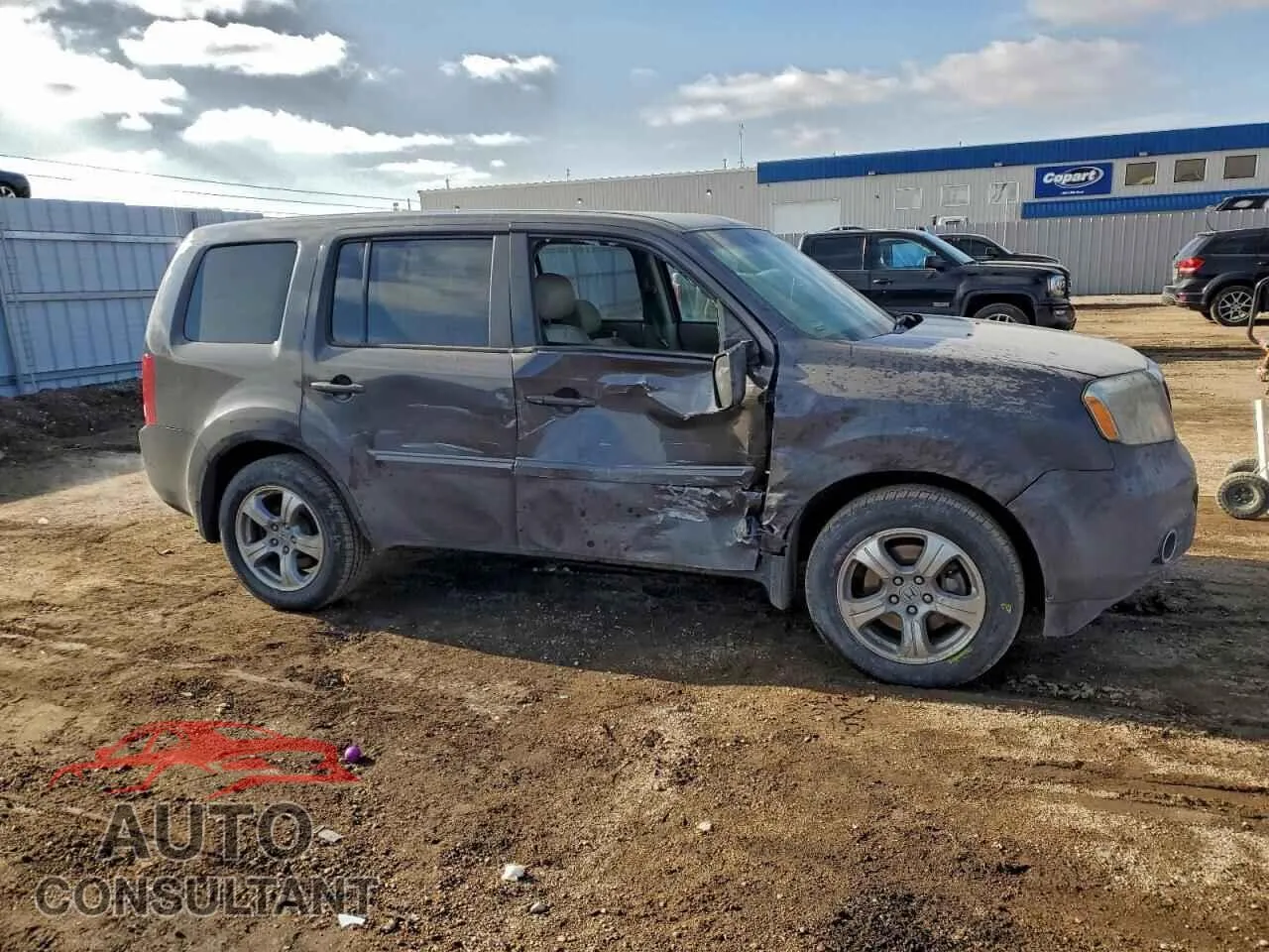 2014 HONDA PILOT Damaged VIN 5FNYF4H5XEB013906 – dashboard