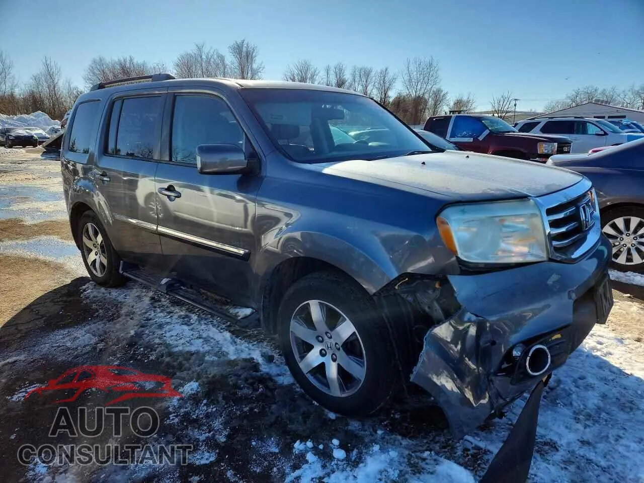 2012 HONDA PILOT Damaged VIN 5FNYF4H93CB010944 – dashboard