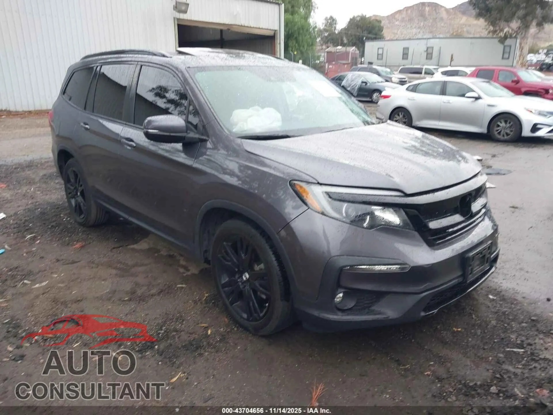 2021 HONDA PILOT VIN 5FNYF5H23MB047213