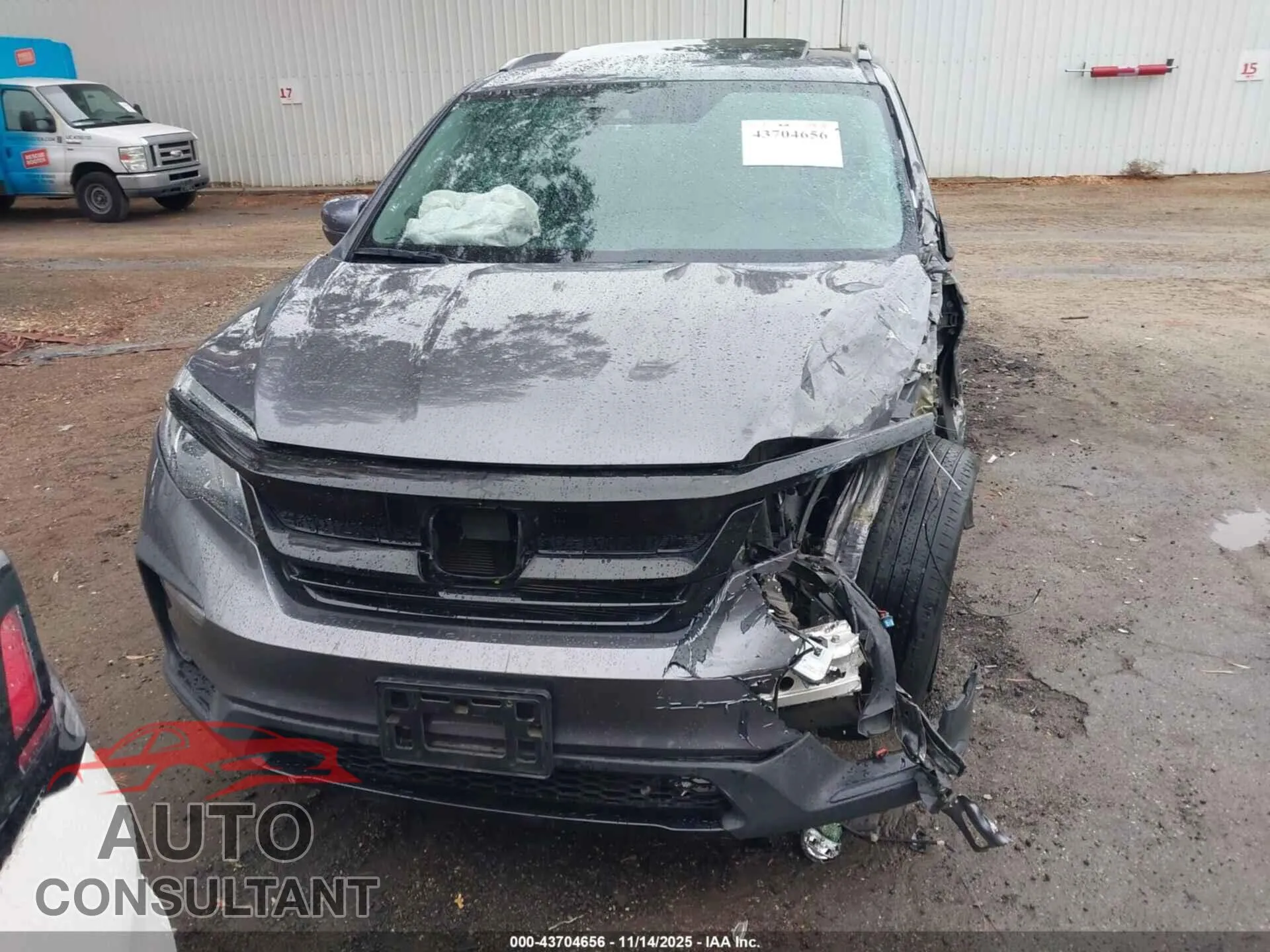 2021 HONDA PILOT Damaged VIN 5FNYF5H23MB047213 – photo 11