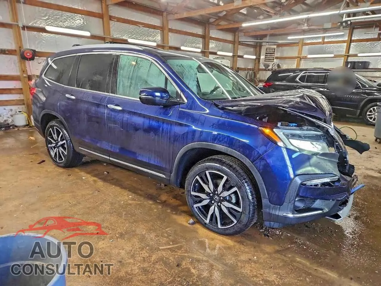 2021 HONDA PILOT Damaged VIN 5FNYF6H08MB003339 – dashboard