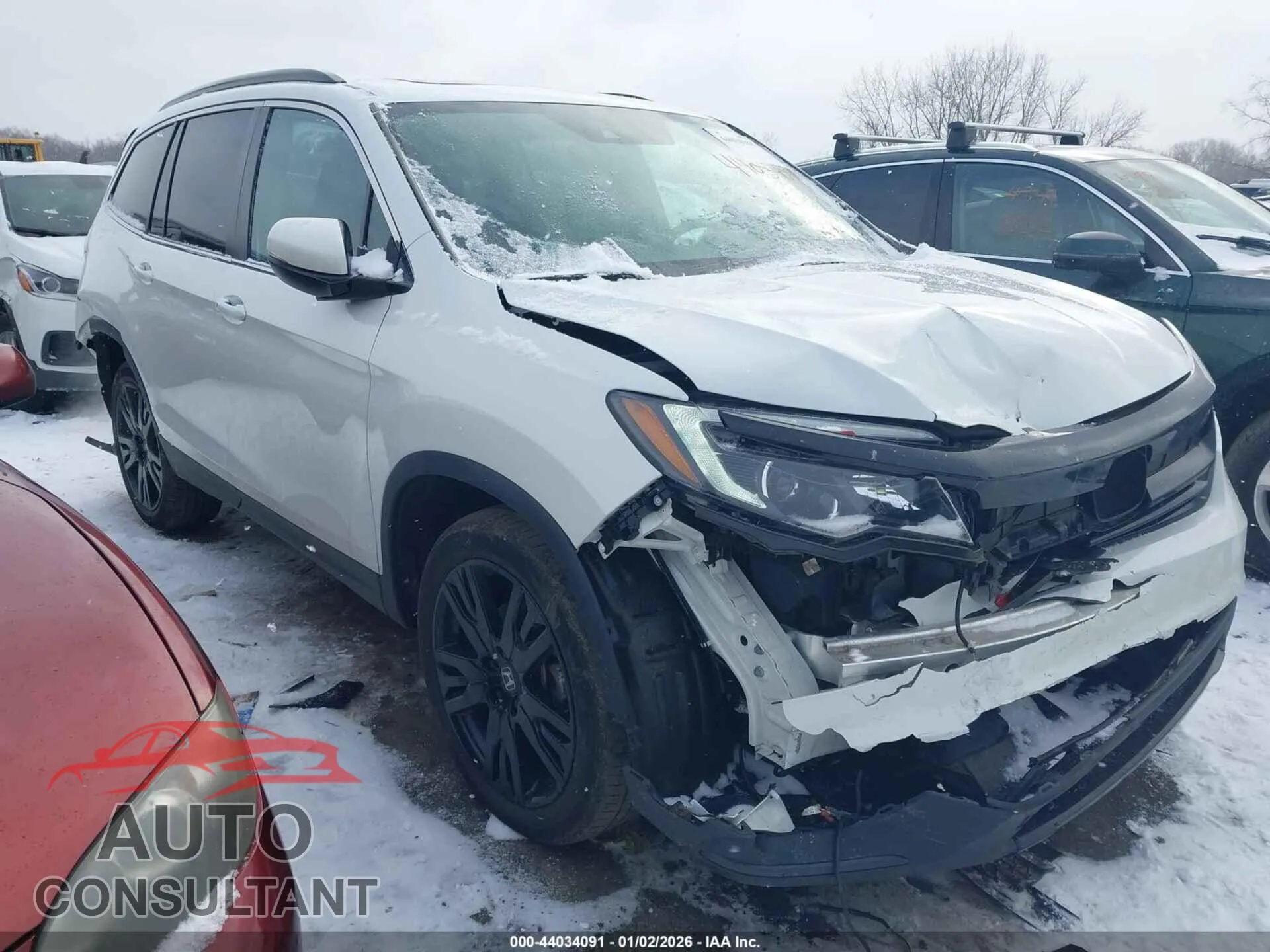 2022 HONDA PILOT VIN 5FNYF6H20NB049802