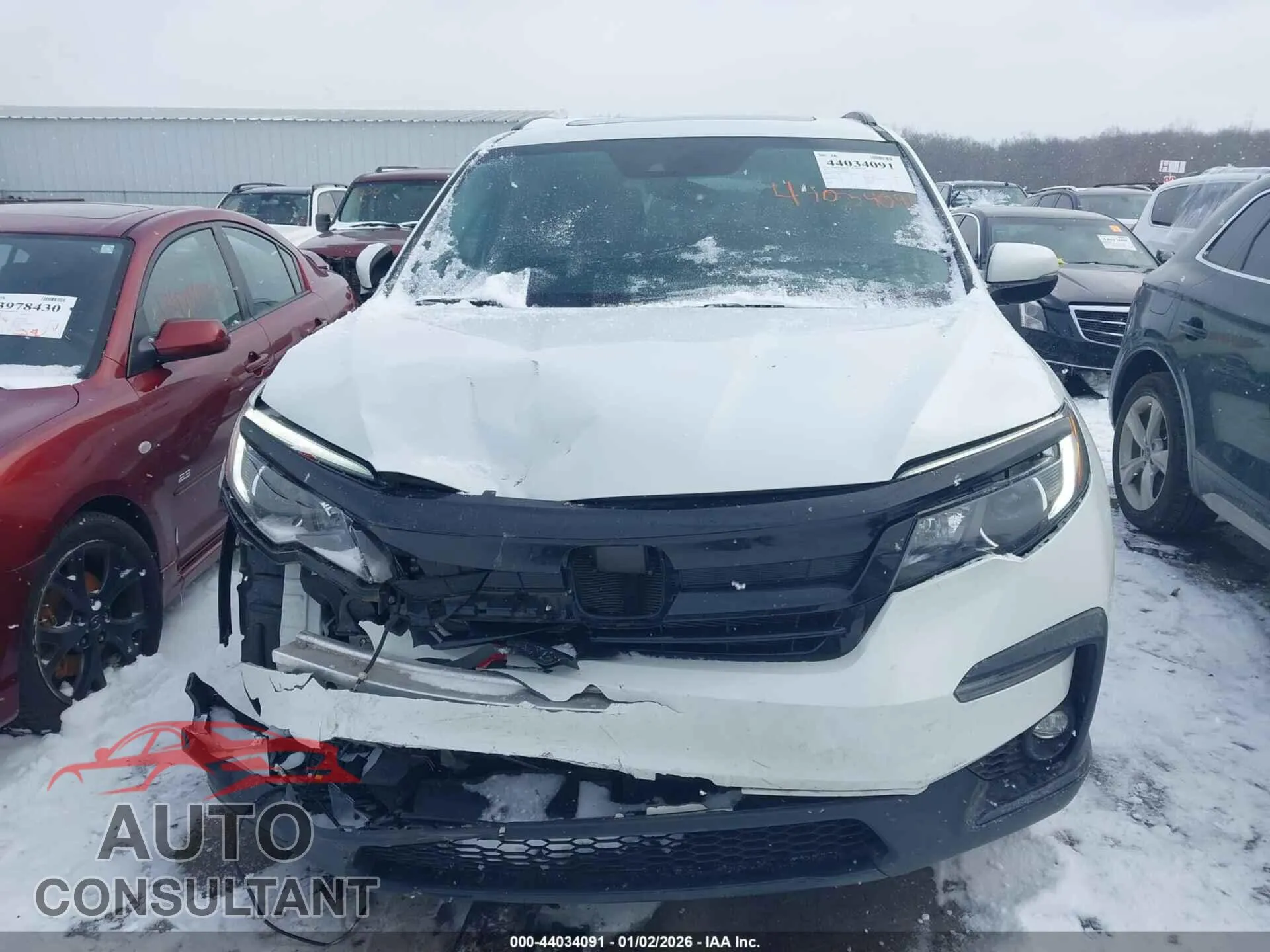 2022 HONDA PILOT Damaged VIN 5FNYF6H20NB049802 – photo 13