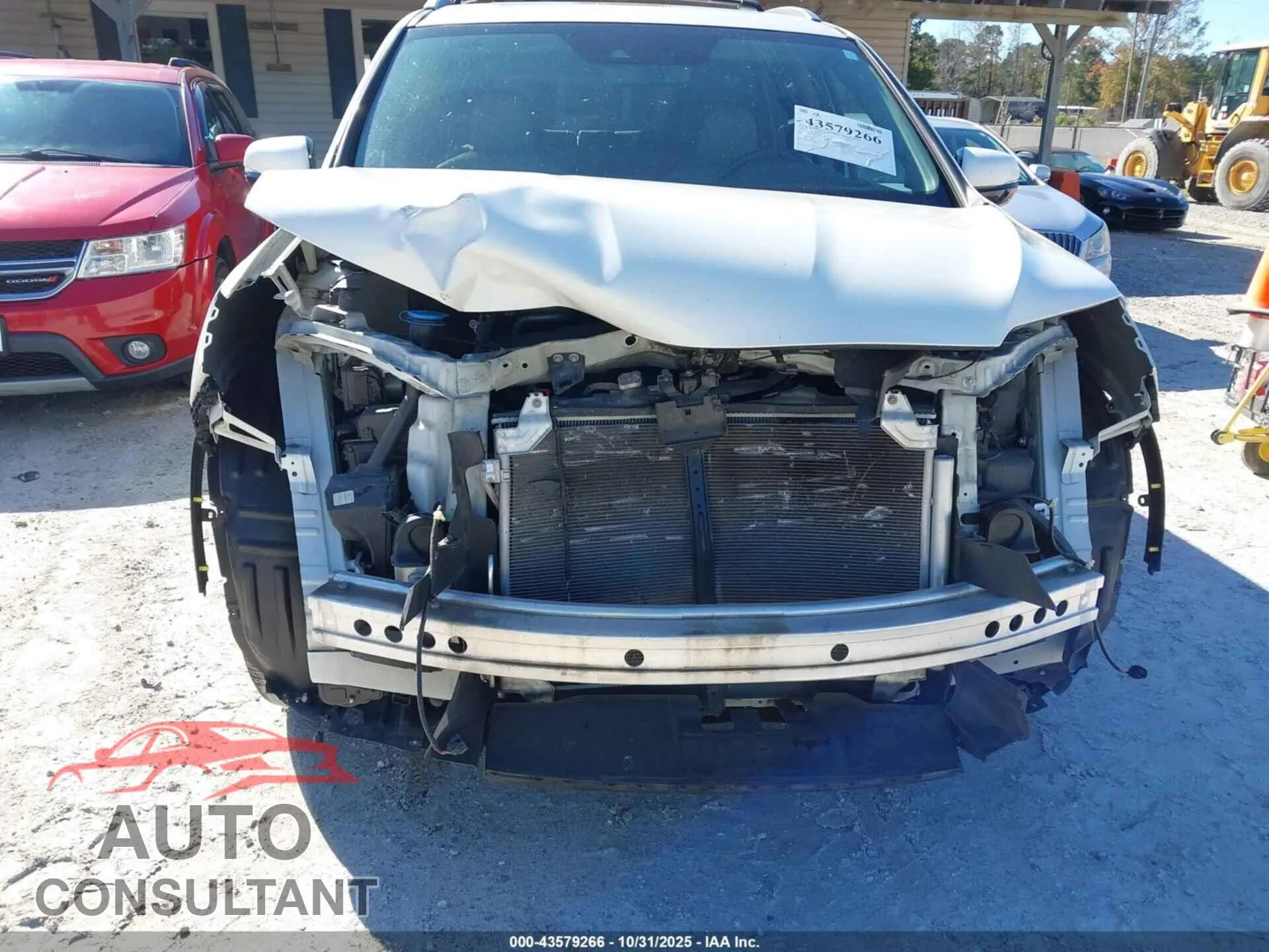 2019 HONDA PILOT Damaged VIN 5FNYF6H99KB083911 – engine bay