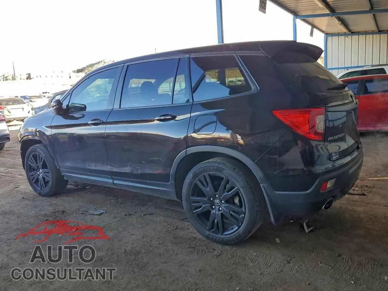 2019 HONDA PASSPORT Damaged VIN 5FNYF7H22KB008038 – rear exterior