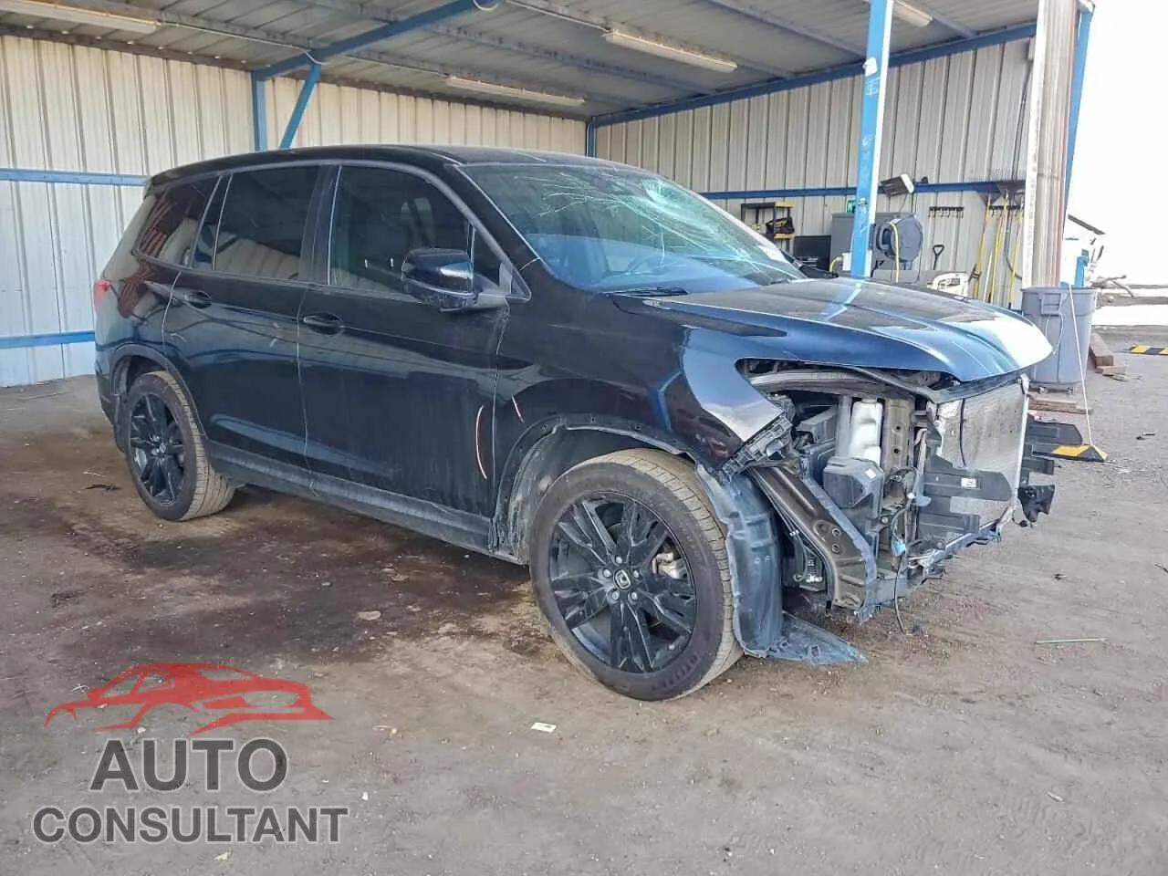 2019 HONDA PASSPORT Damaged VIN 5FNYF7H22KB008038 – dashboard