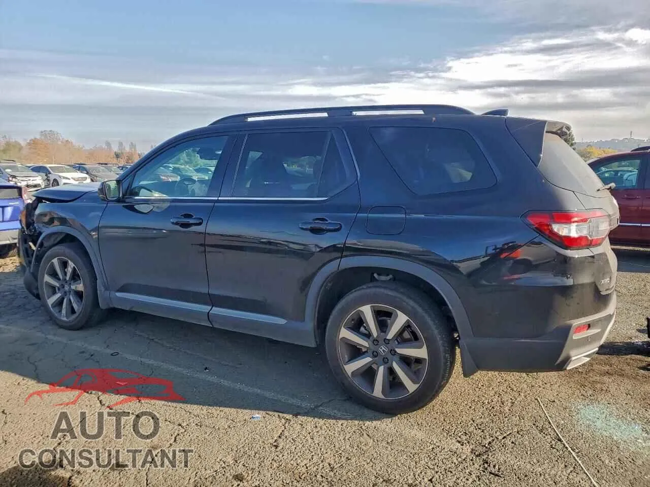 2024 HONDA PILOT Damaged VIN 5FNYG1H74RB004024 – rear exterior