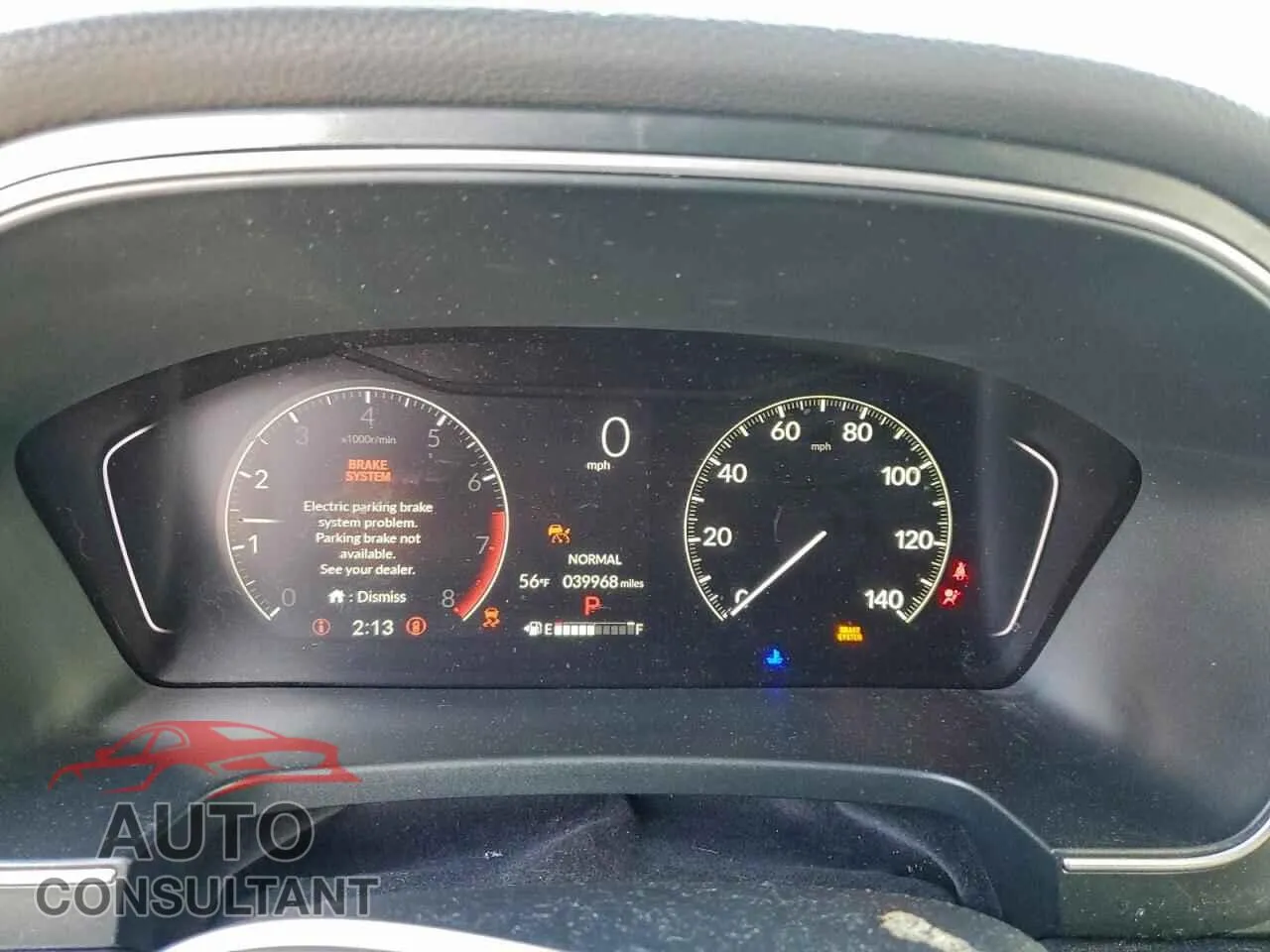 2024 HONDA PILOT Damaged VIN 5FNYG1H74RB004024 – trunk area