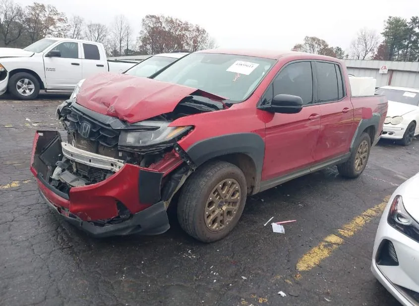 2021 HONDA Ridgeline Used VIN 5FPYK3F12MB008551 – side profile