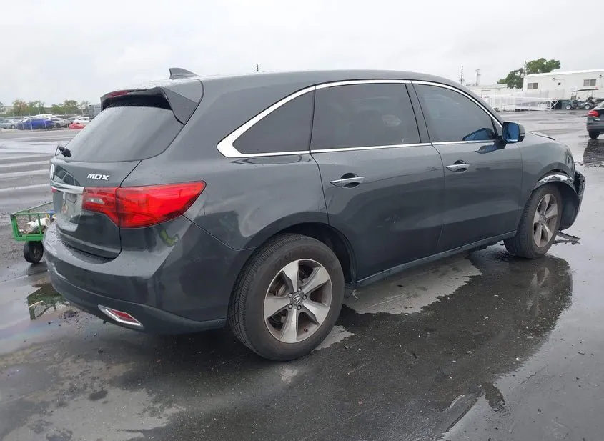 2016 ACURA MDX Used VIN 5FRYD3H24GB020003 – trunk area