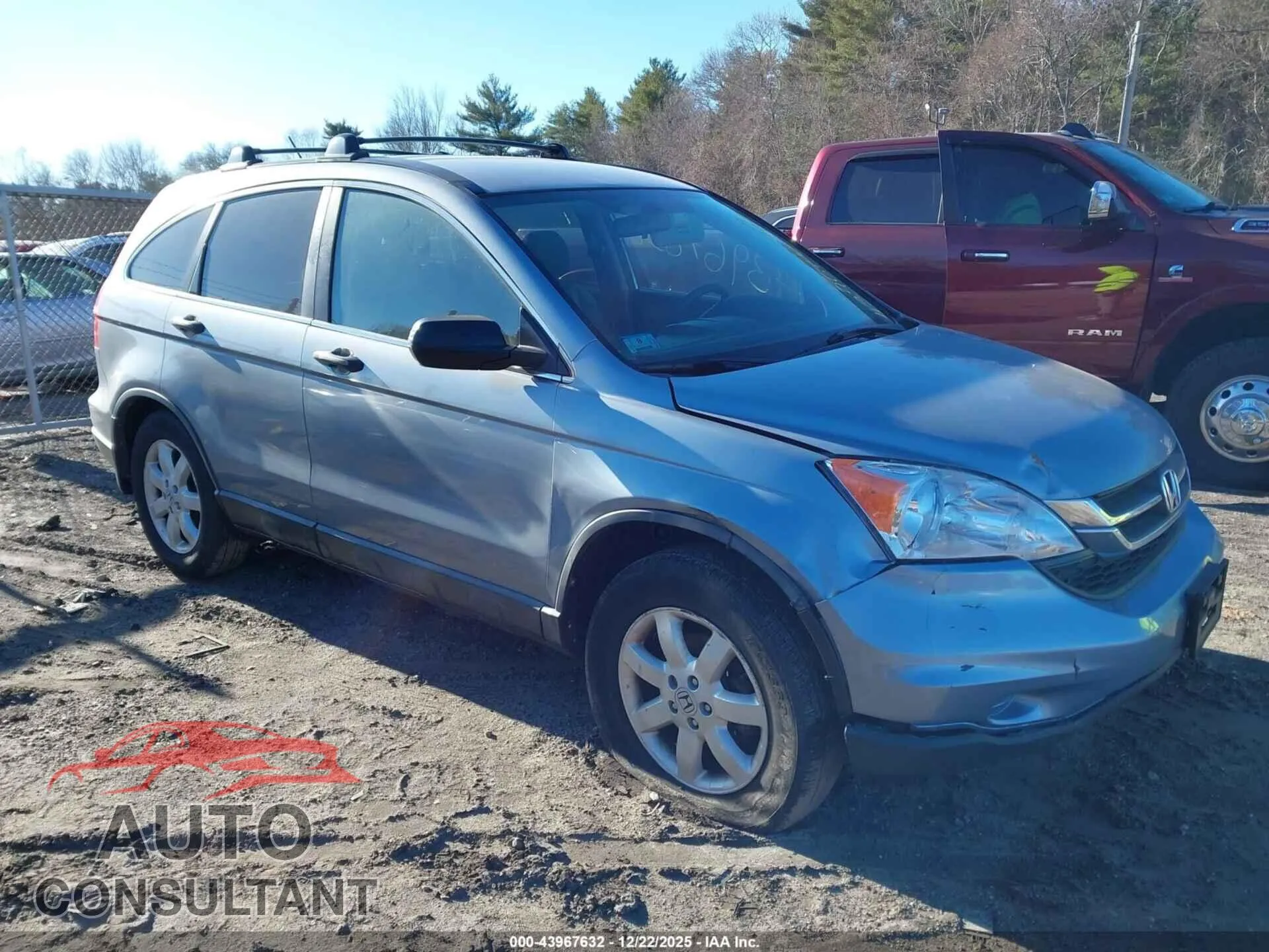 2011 HONDA CR-V VIN 5J6RE4H47BL033581