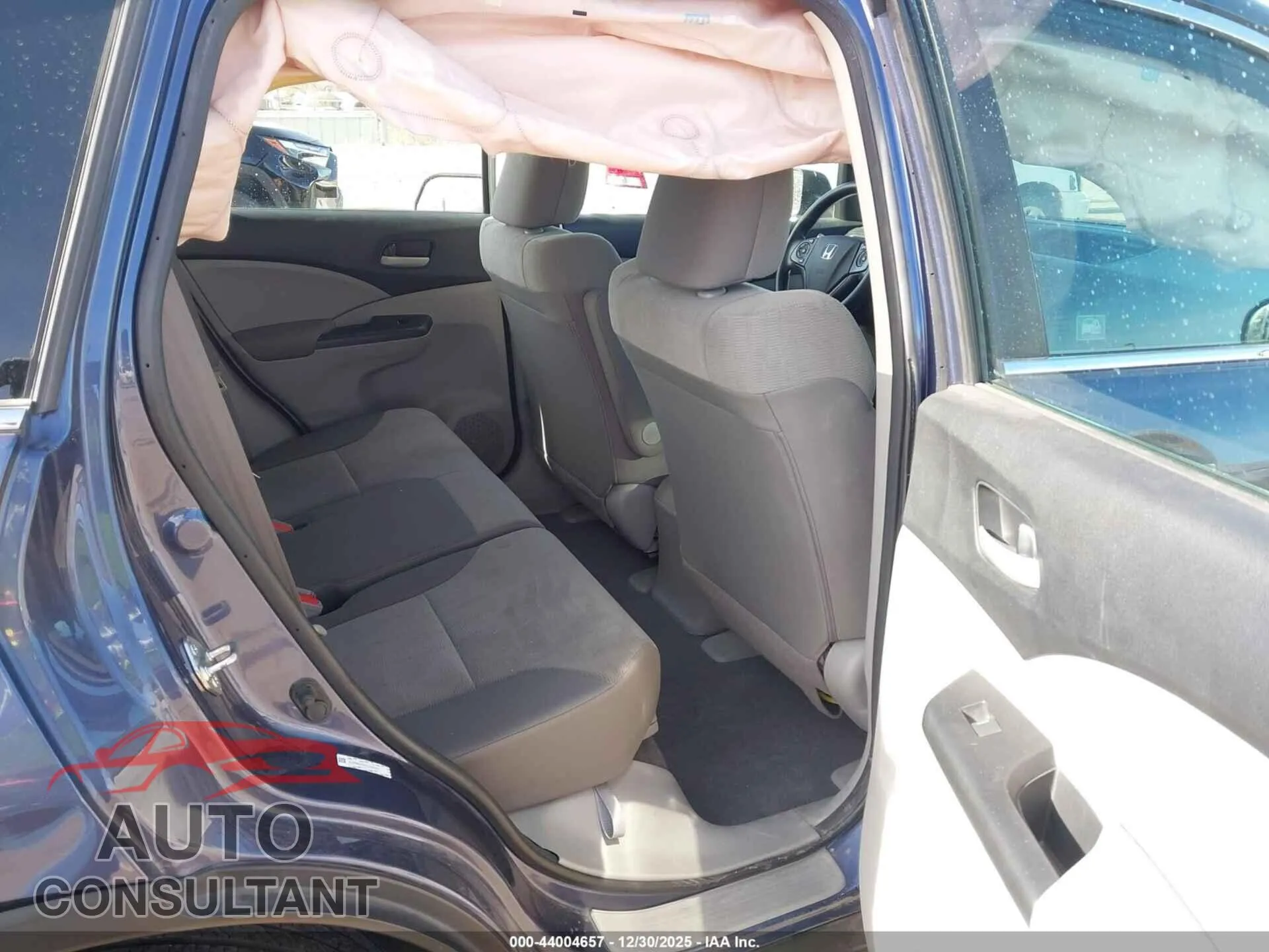 2012 HONDA CR-V Damaged VIN 5J6RM3H36CL046165 – undercarriage 2012 HONDA CR-V Damaged VIN 5J6RM3H36CL046165 – undercarriage
