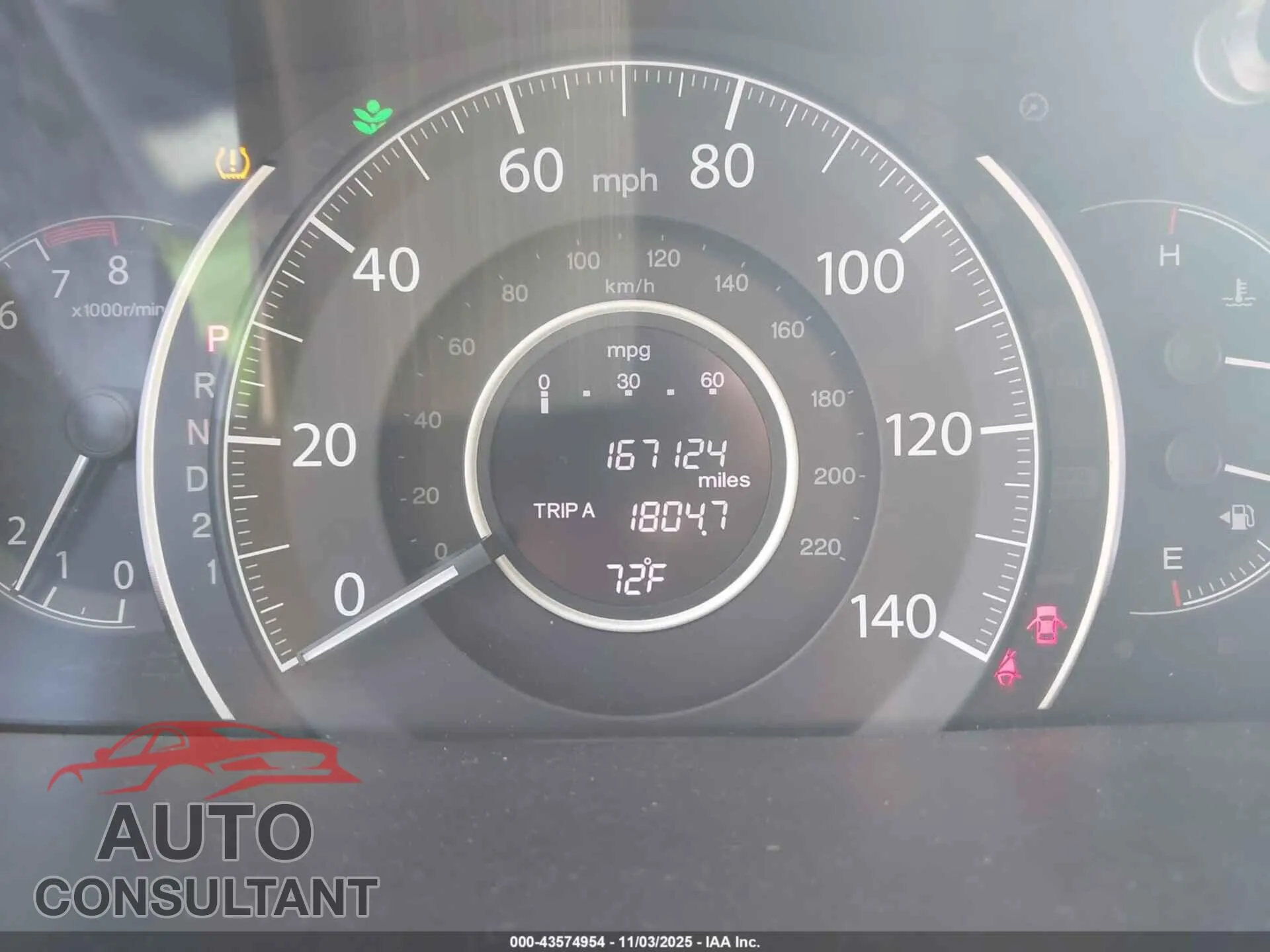 2012 HONDA CR-V Damaged VIN 5J6RM3H52CL047105 – photo 16