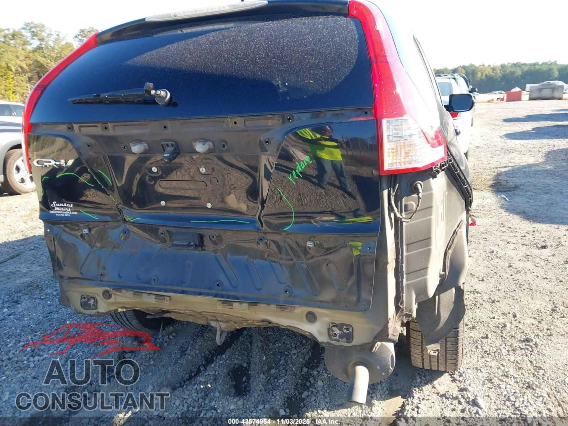 2012 HONDA CR-V Damaged VIN 5J6RM3H52CL047105 – photo 18