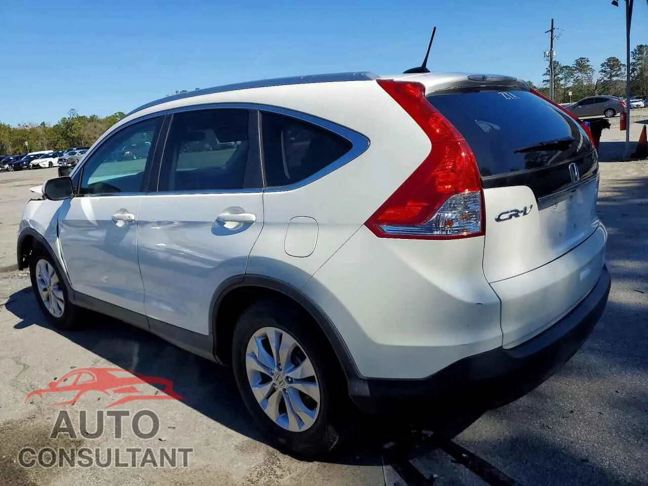 2014 HONDA CRV Damaged VIN 5J6RM3H70EL020599 – rear exterior