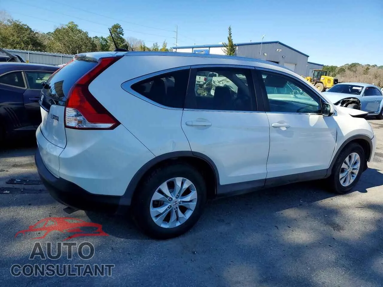 2014 HONDA CRV Damaged VIN 5J6RM3H70EL020599 – side profile