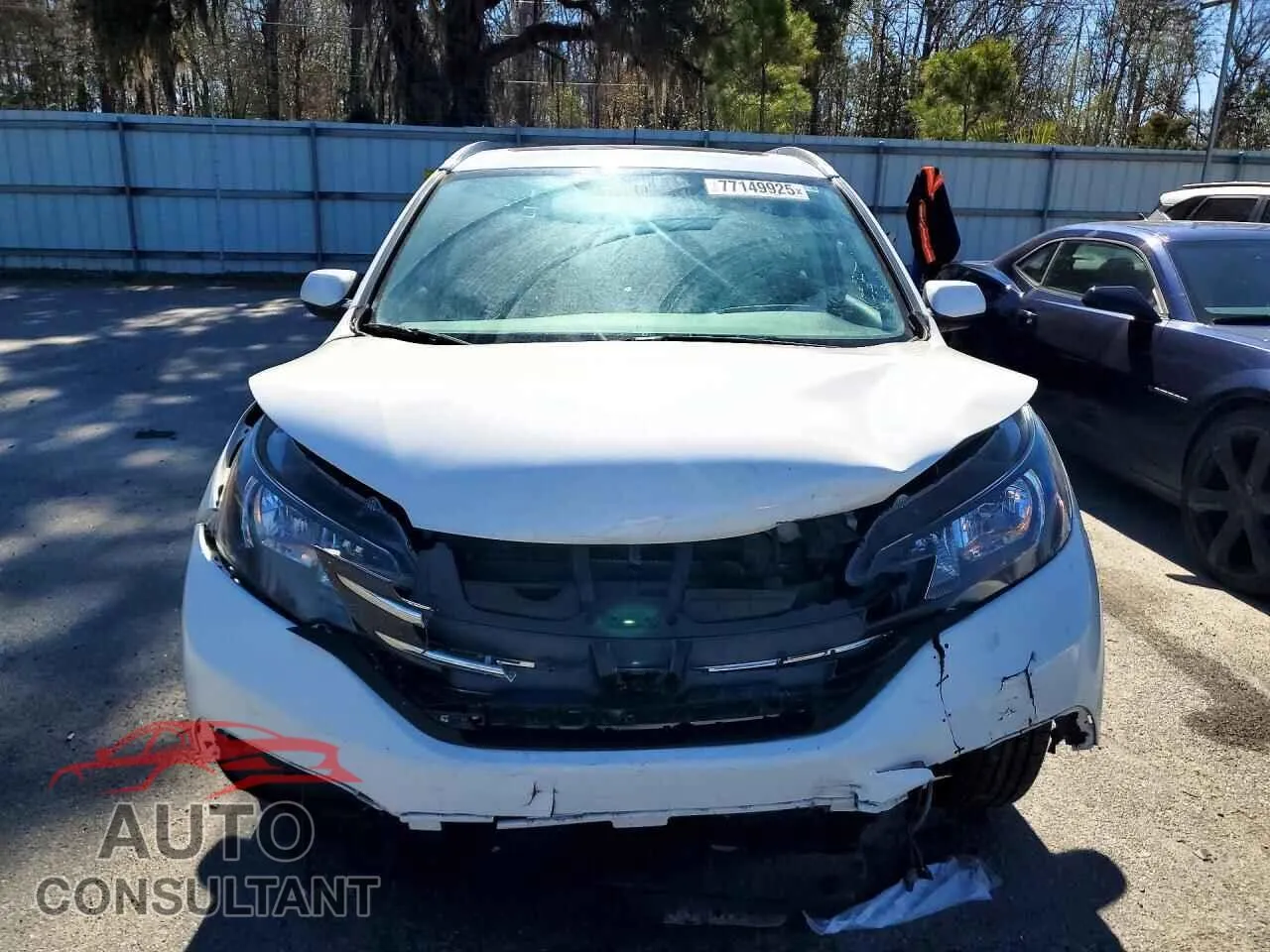 2014 HONDA CRV Damaged VIN 5J6RM3H70EL020599 – interior seats