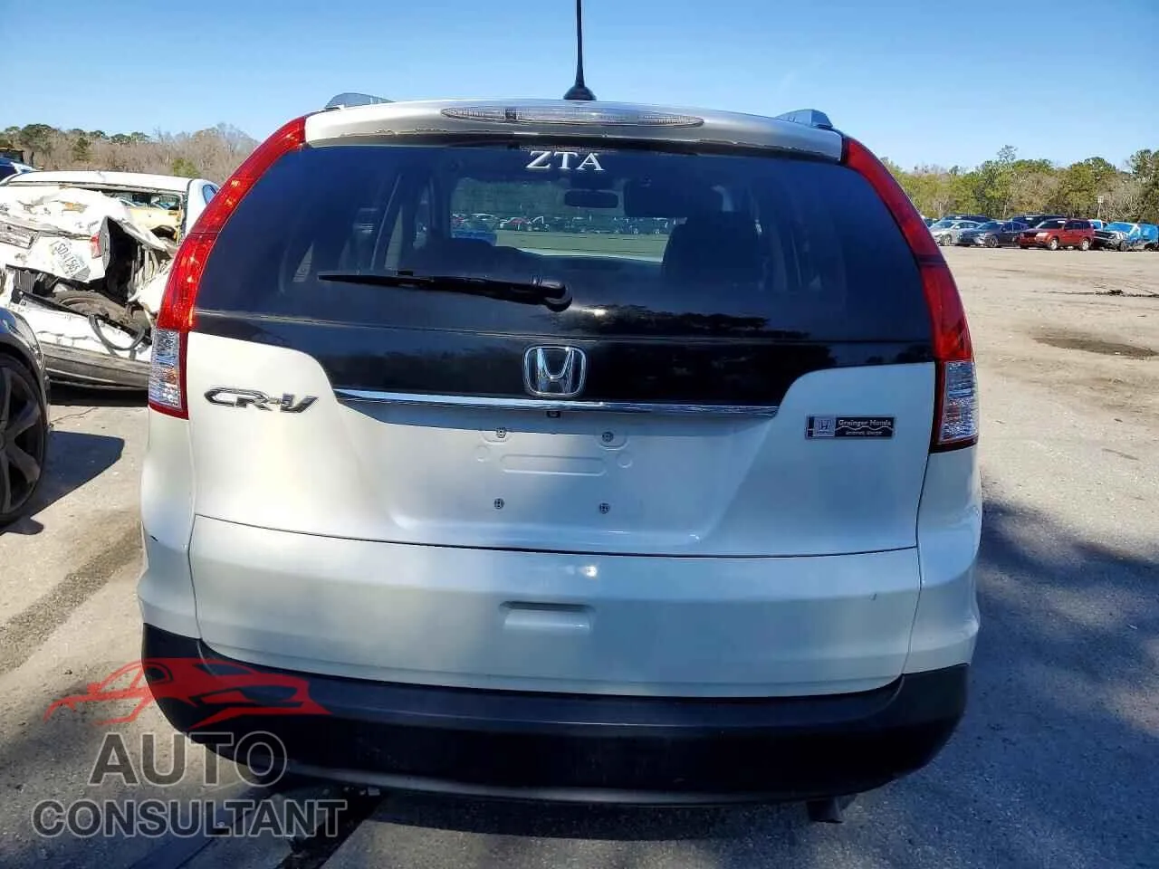 2014 HONDA CRV Damaged VIN 5J6RM3H70EL020599 – engine bay