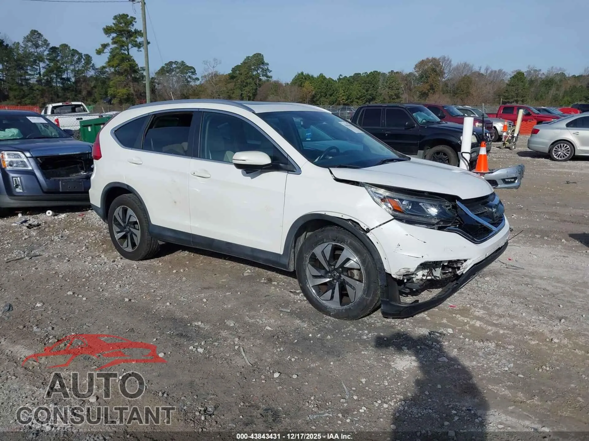 2016 HONDA CR-V VIN 5J6RM3H99GL001988