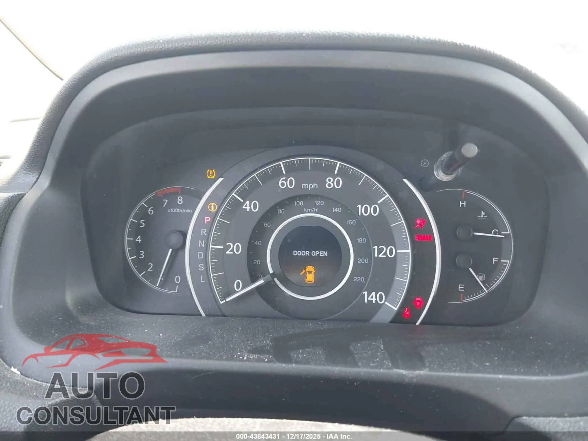 2016 HONDA CR-V Damaged VIN 5J6RM3H99GL001988 – exterior detail