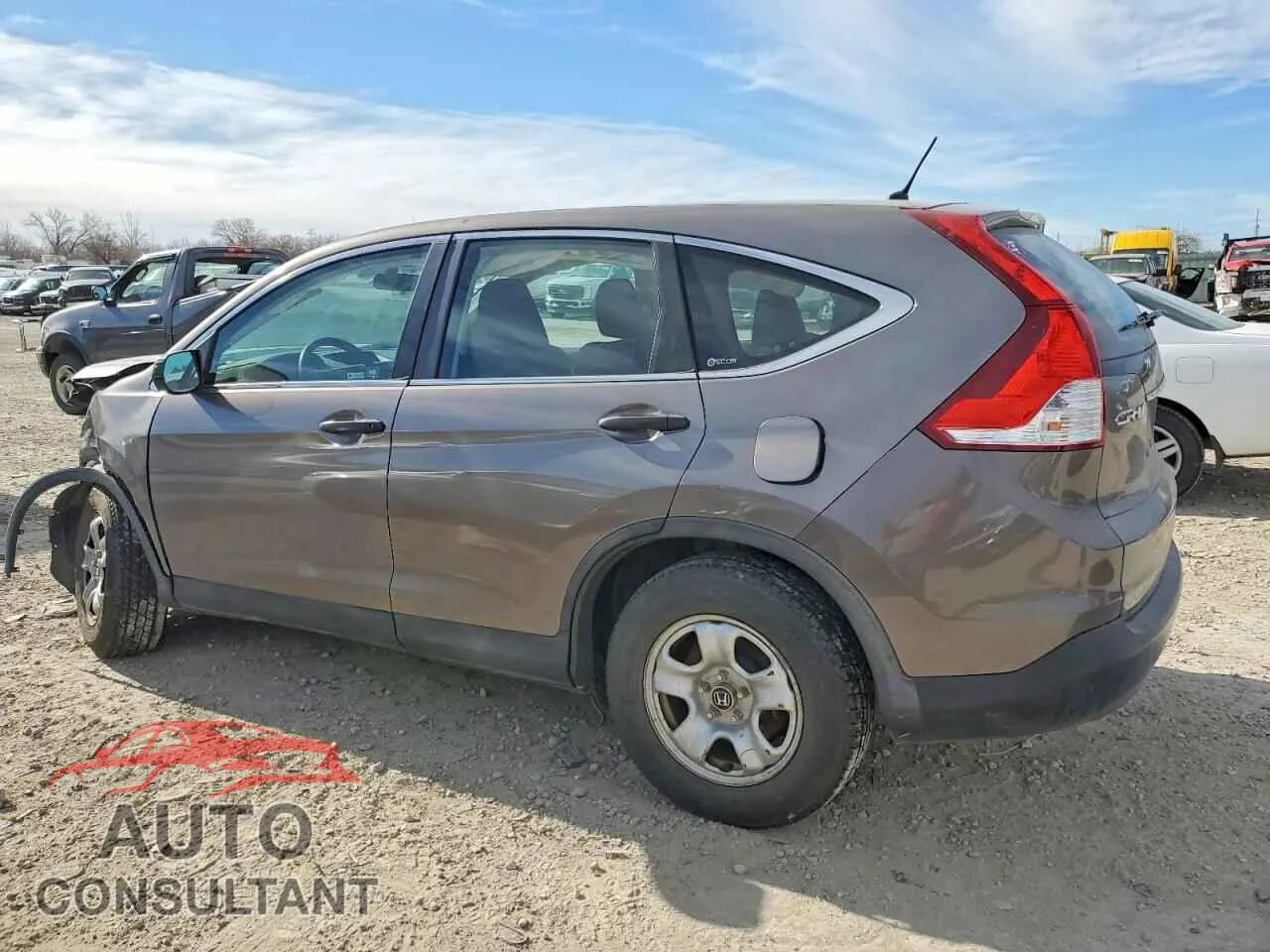 2012 HONDA CRV Damaged VIN 5J6RM4H36CL079933 – rear exterior