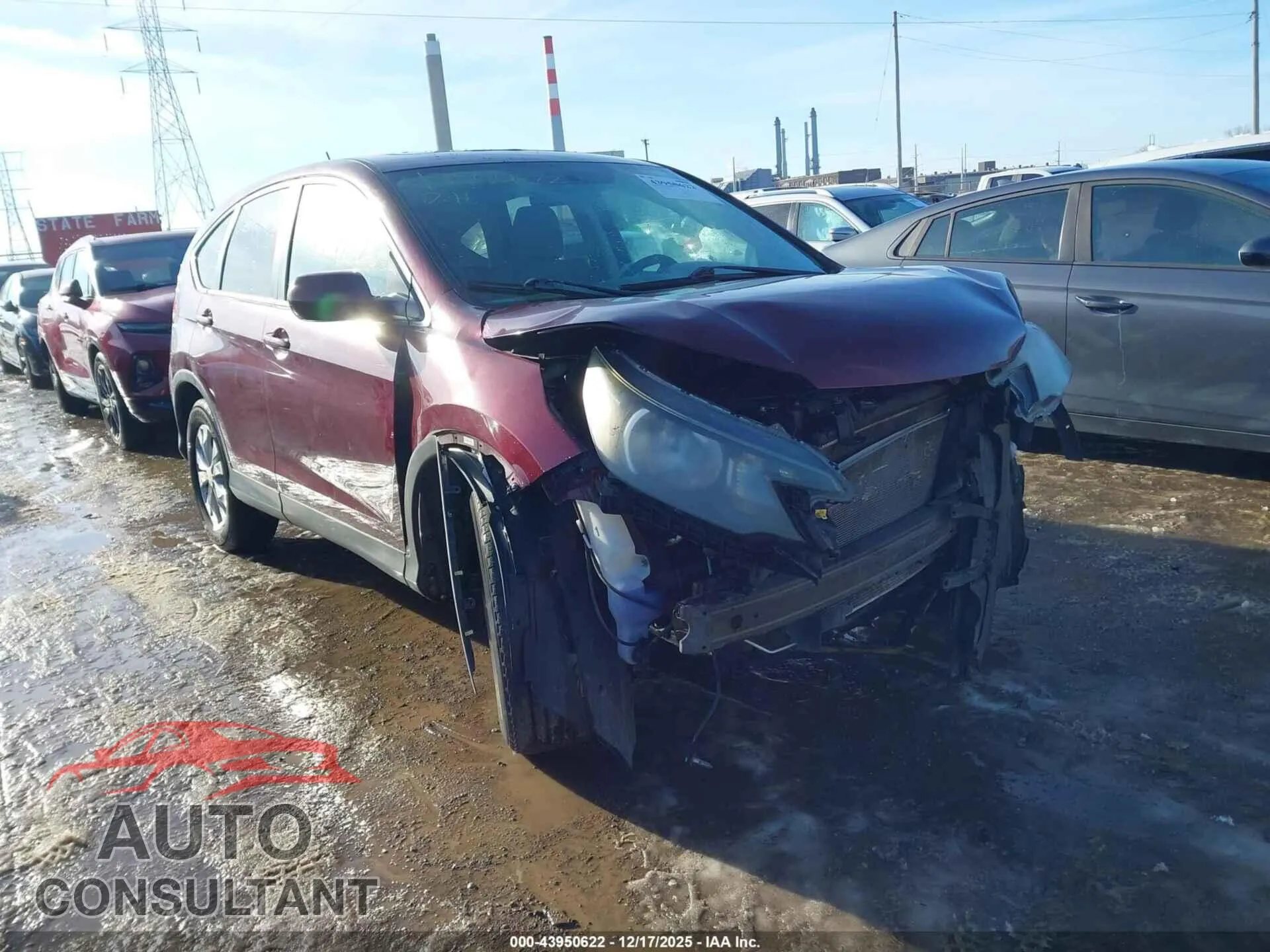 2013 HONDA CR-V – VIN 5J6RM4H53DL050683 2013 HONDA CR-V VIN 5J6RM4H53DL050683
