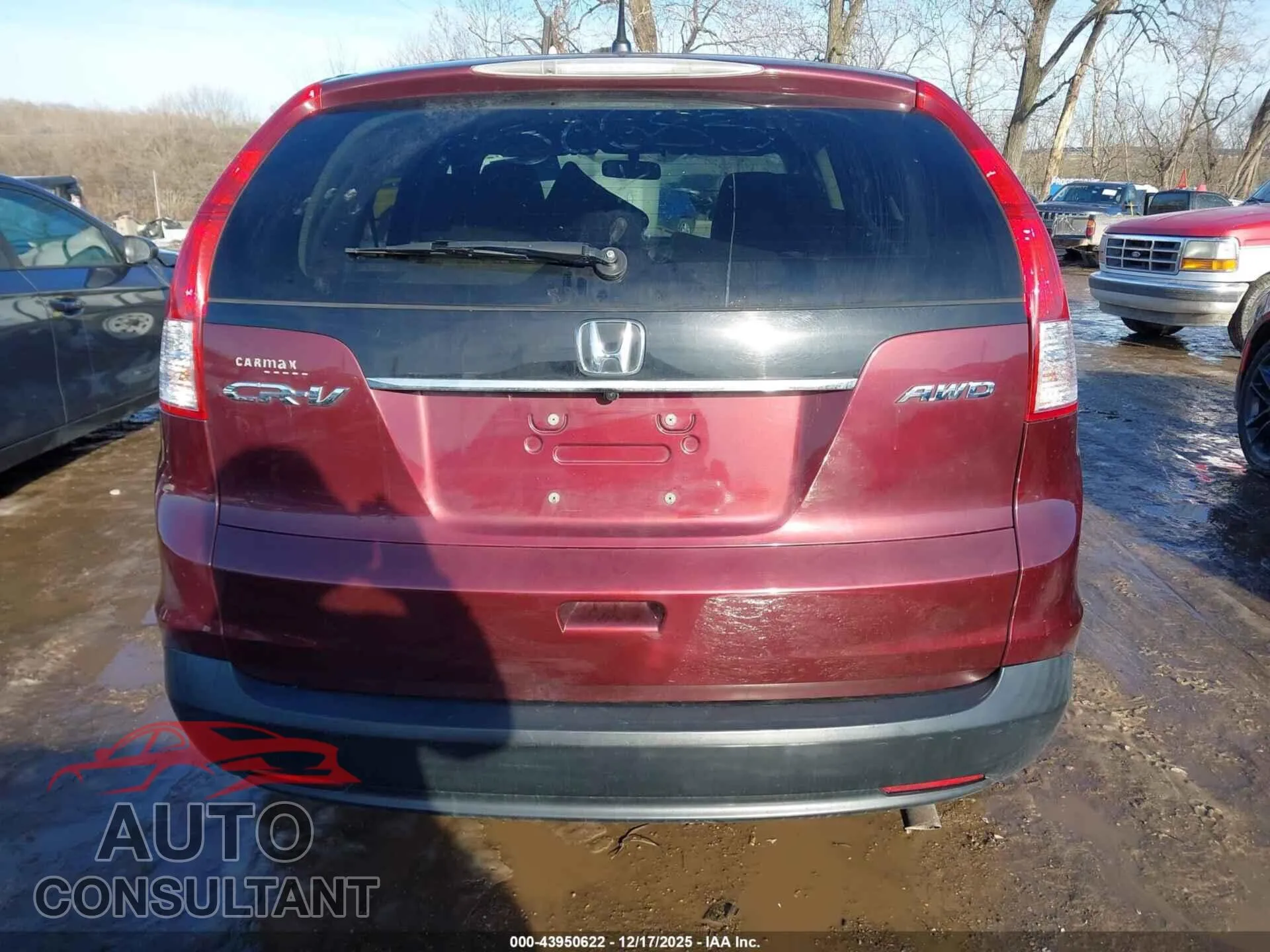2013 HONDA CR-V Damaged VIN 5J6RM4H53DL050683 – photo 17 2013 HONDA CR-V Damaged VIN 5J6RM4H53DL050683 – photo 17
