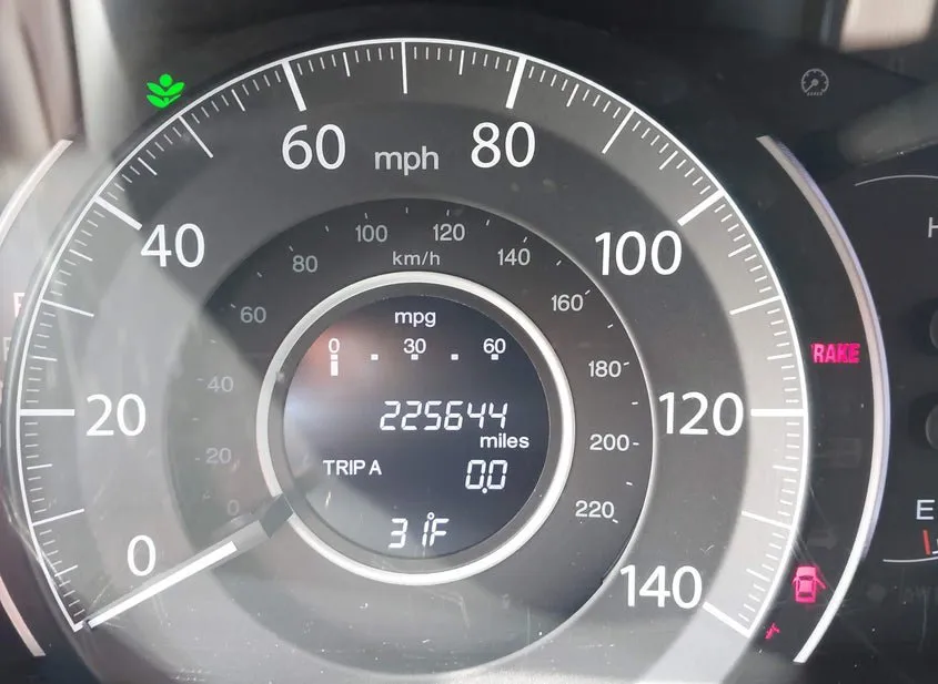 2013 HONDA CR-V Used VIN 5J6RM4H72DL082493 – odometer reading