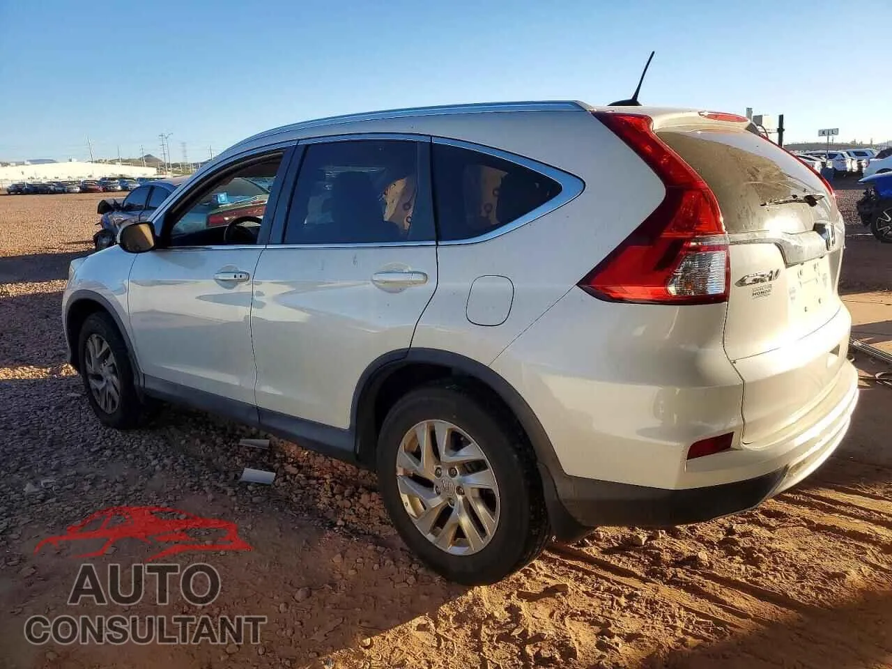 2015 HONDA CRV Damaged VIN 5J6RM4H74FL005479 – rear exterior