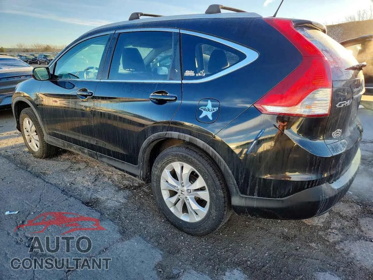2014 HONDA CRV Damaged VIN 5J6RM4H7XEL063594 – rear exterior
