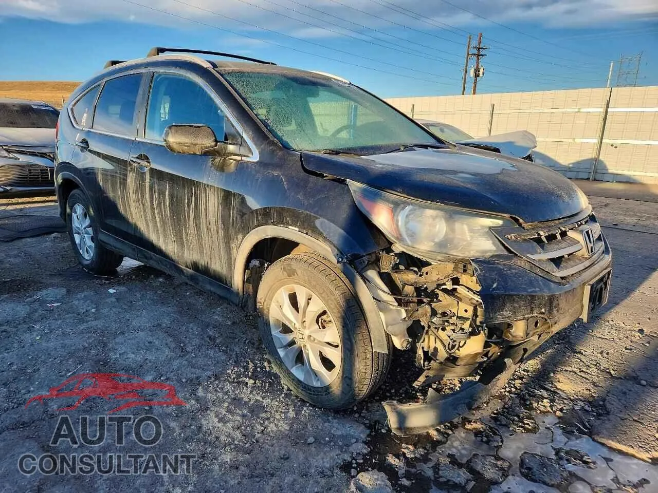 2014 HONDA CRV Damaged VIN 5J6RM4H7XEL063594 – dashboard