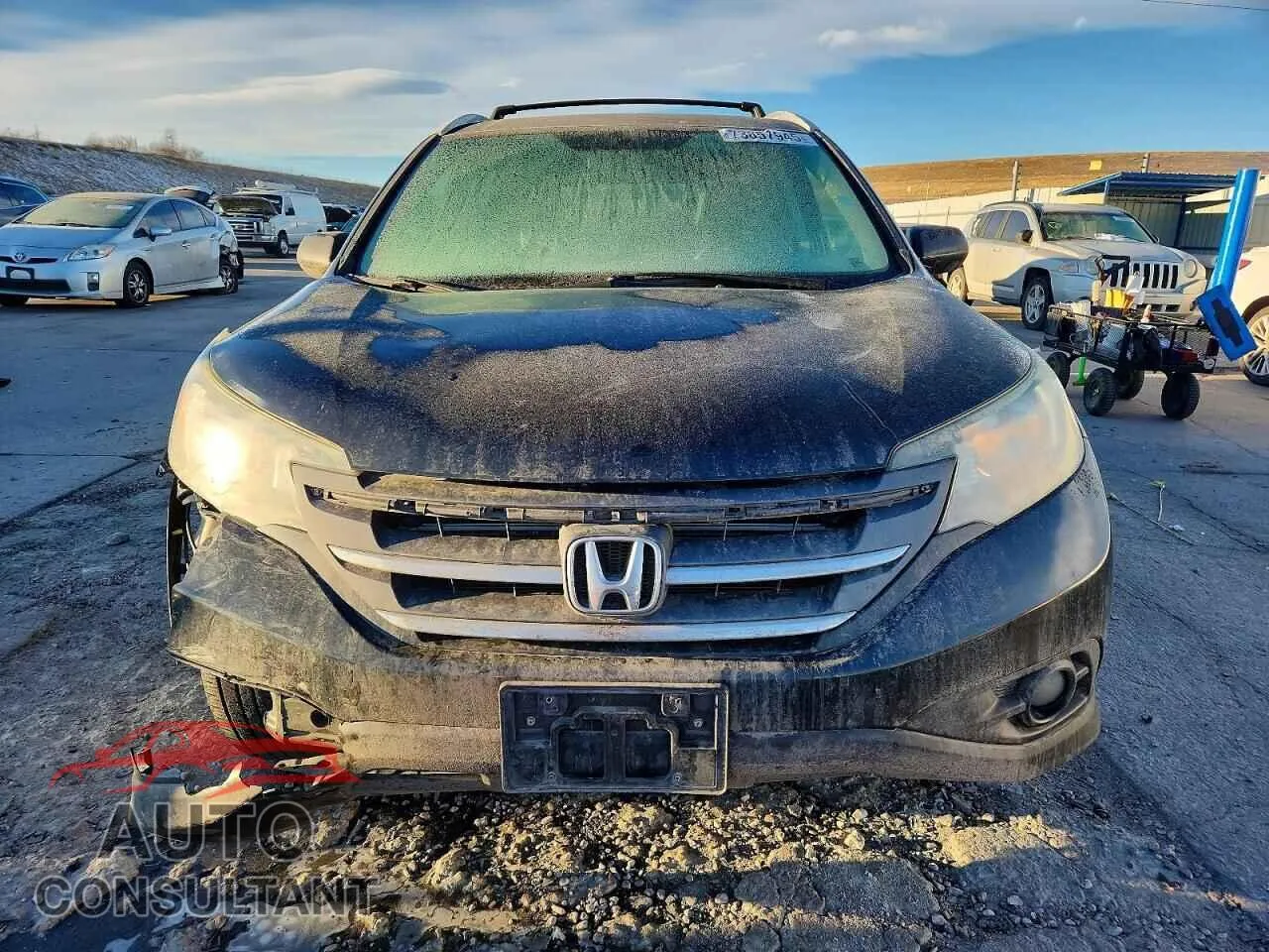 2014 HONDA CRV Damaged VIN 5J6RM4H7XEL063594 – interior seats