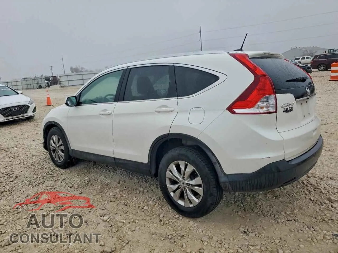 2014 HONDA CRV Damaged VIN 5J6RM4H7XEL115256 – rear exterior
