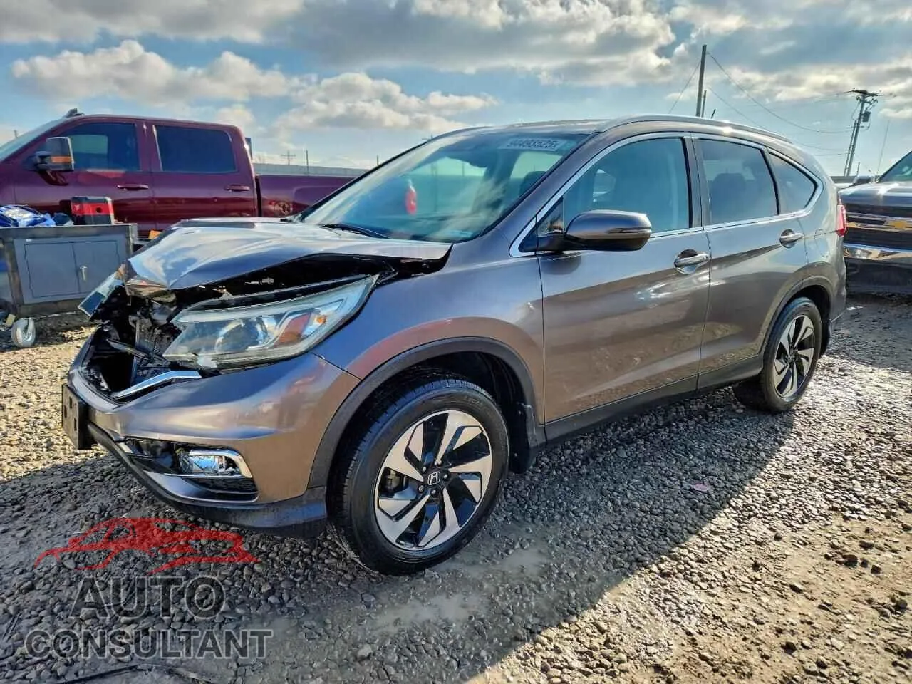 2015 HONDA CRV VIN 5J6RM4H90FL063512