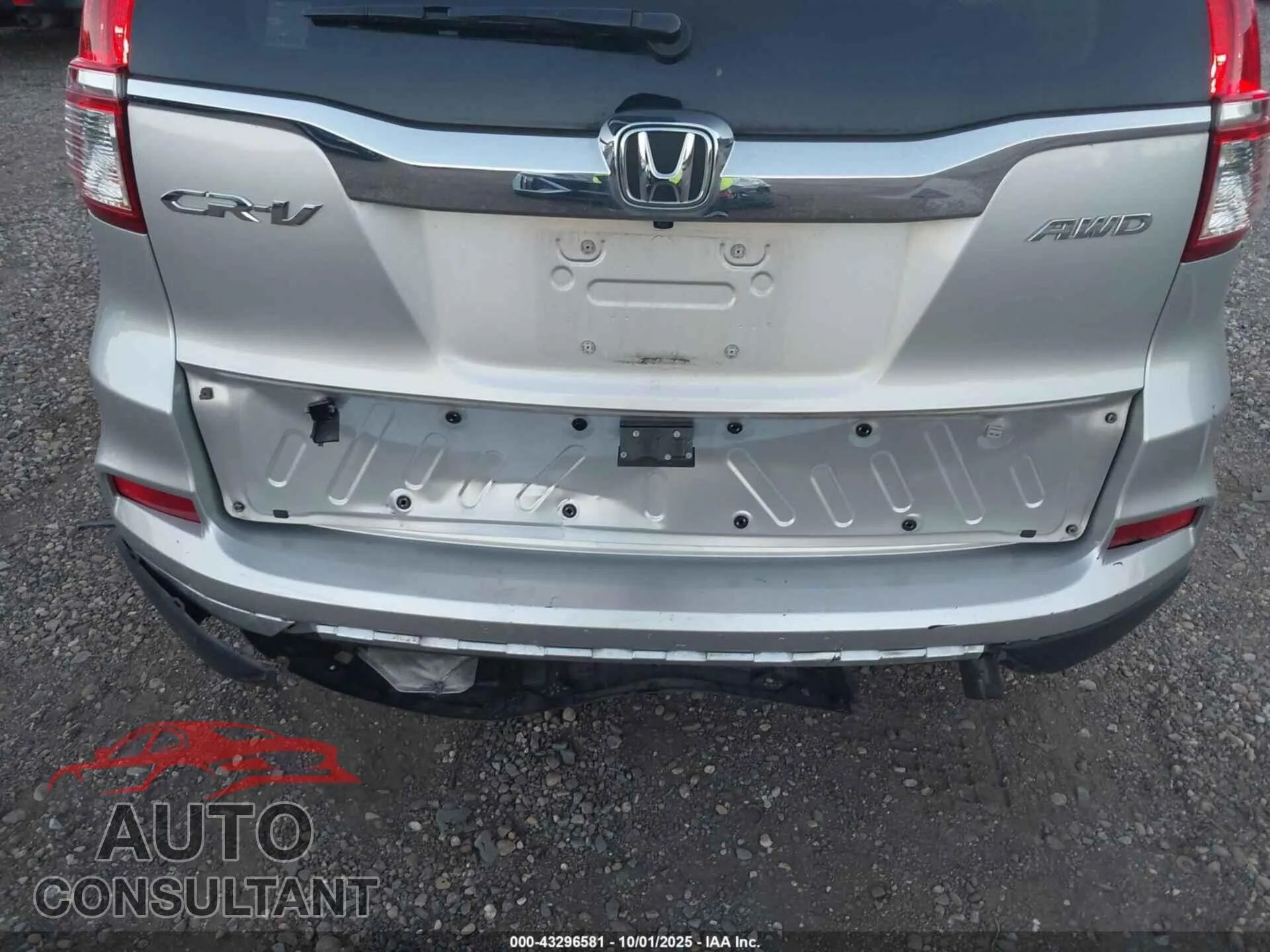 2015 HONDA CR-V Damaged VIN 5J6RM4H95FL109626 – engine bay