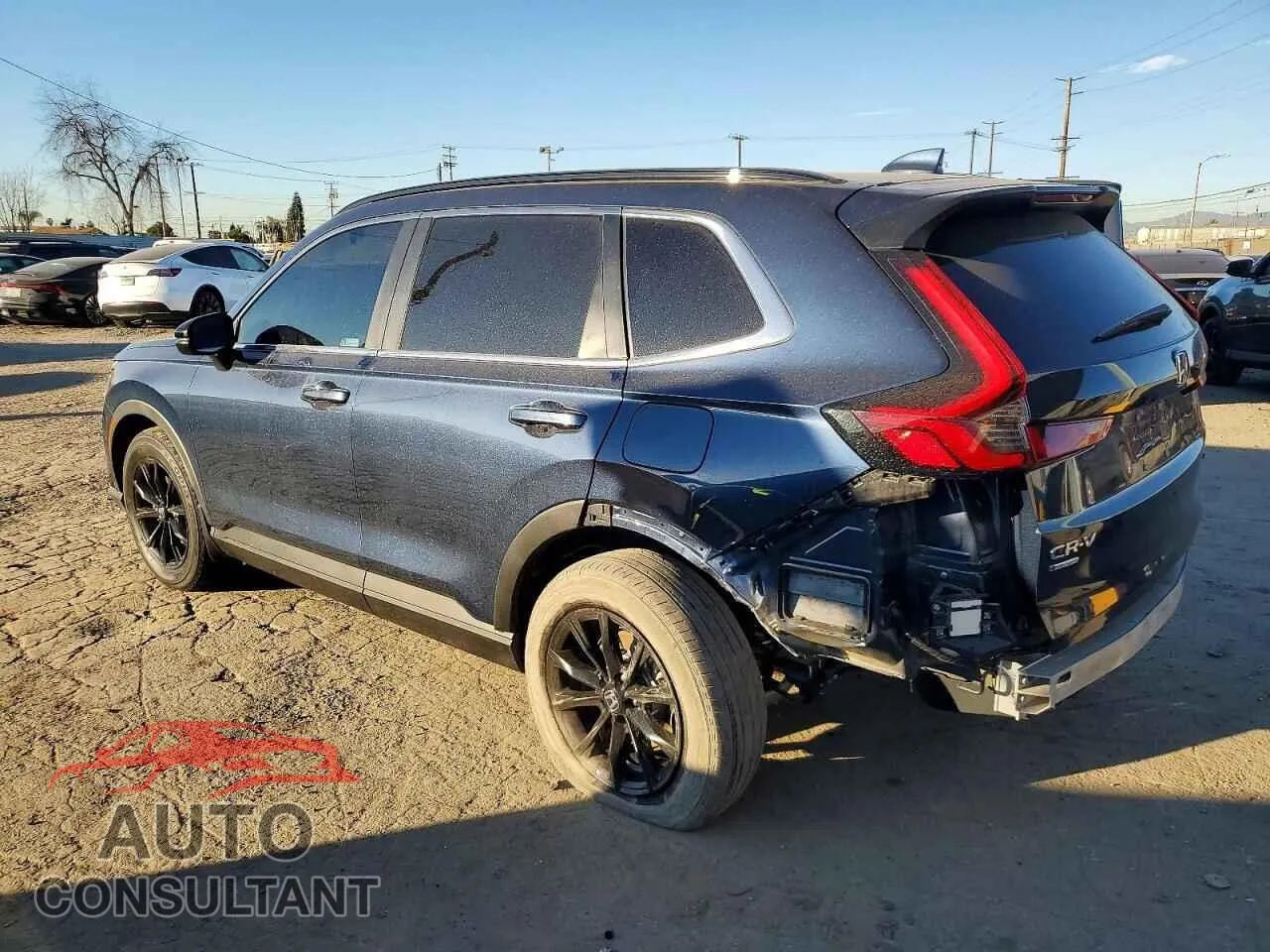 2024 HONDA CRV Damaged VIN 5J6RS6H51RL026195 – rear exterior