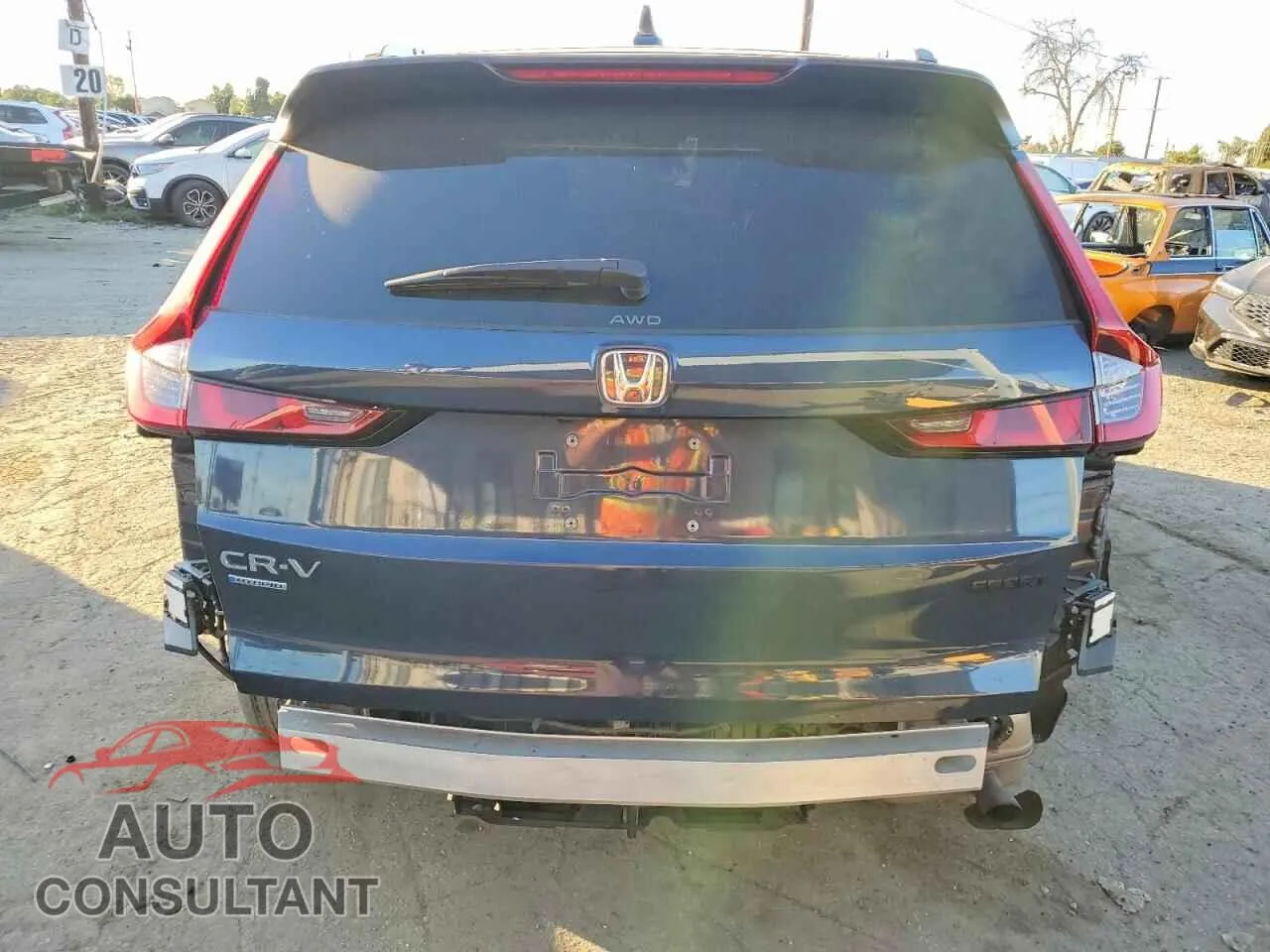 2024 HONDA CRV Damaged VIN 5J6RS6H51RL026195 – engine bay