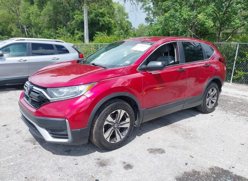 2020 HONDA CR-V Used VIN 5J6RW1H21LL001110 – odometer reading