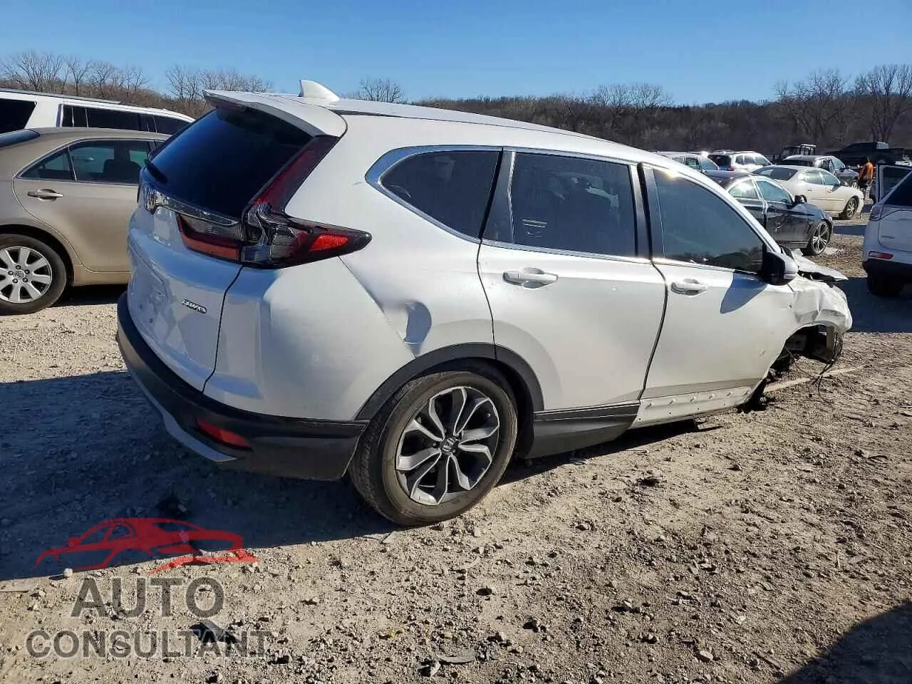 2022 HONDA CRV Damaged VIN 5J6RW2H86NA004139 – side profile