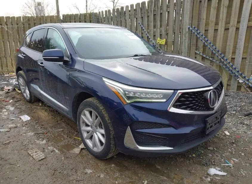 2019 ACURA RDX VIN 5J8TC2H31KL044042