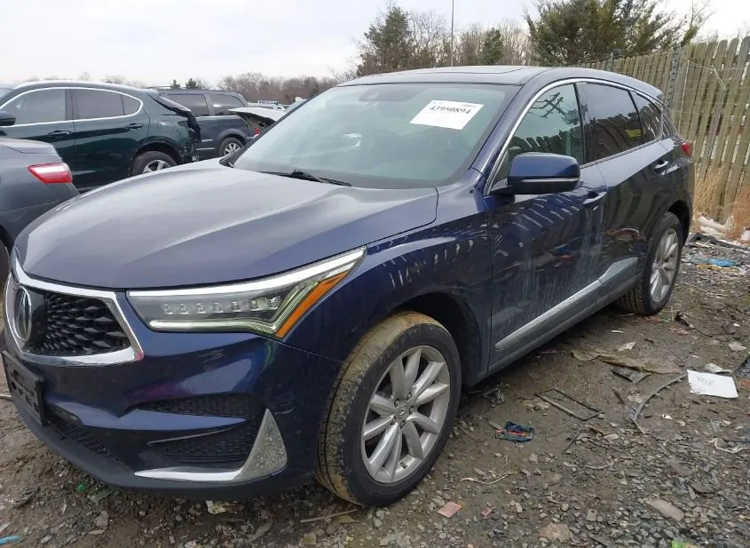 2019 ACURA RDX Used VIN 5J8TC2H31KL044042 – side profile