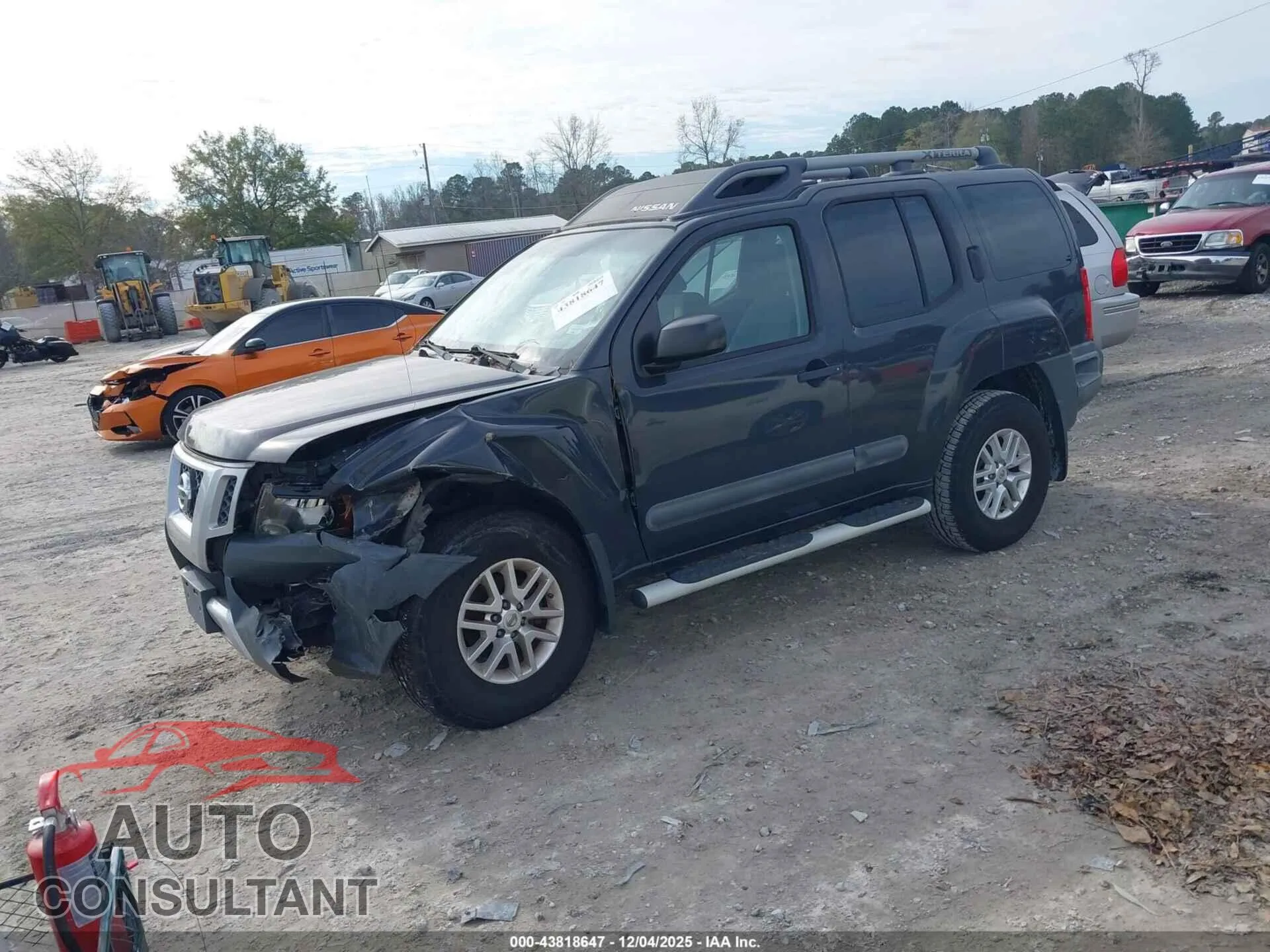 2014 NISSAN XTERRA Damaged VIN 5N1AN0NW3EN807427 – rear exterior