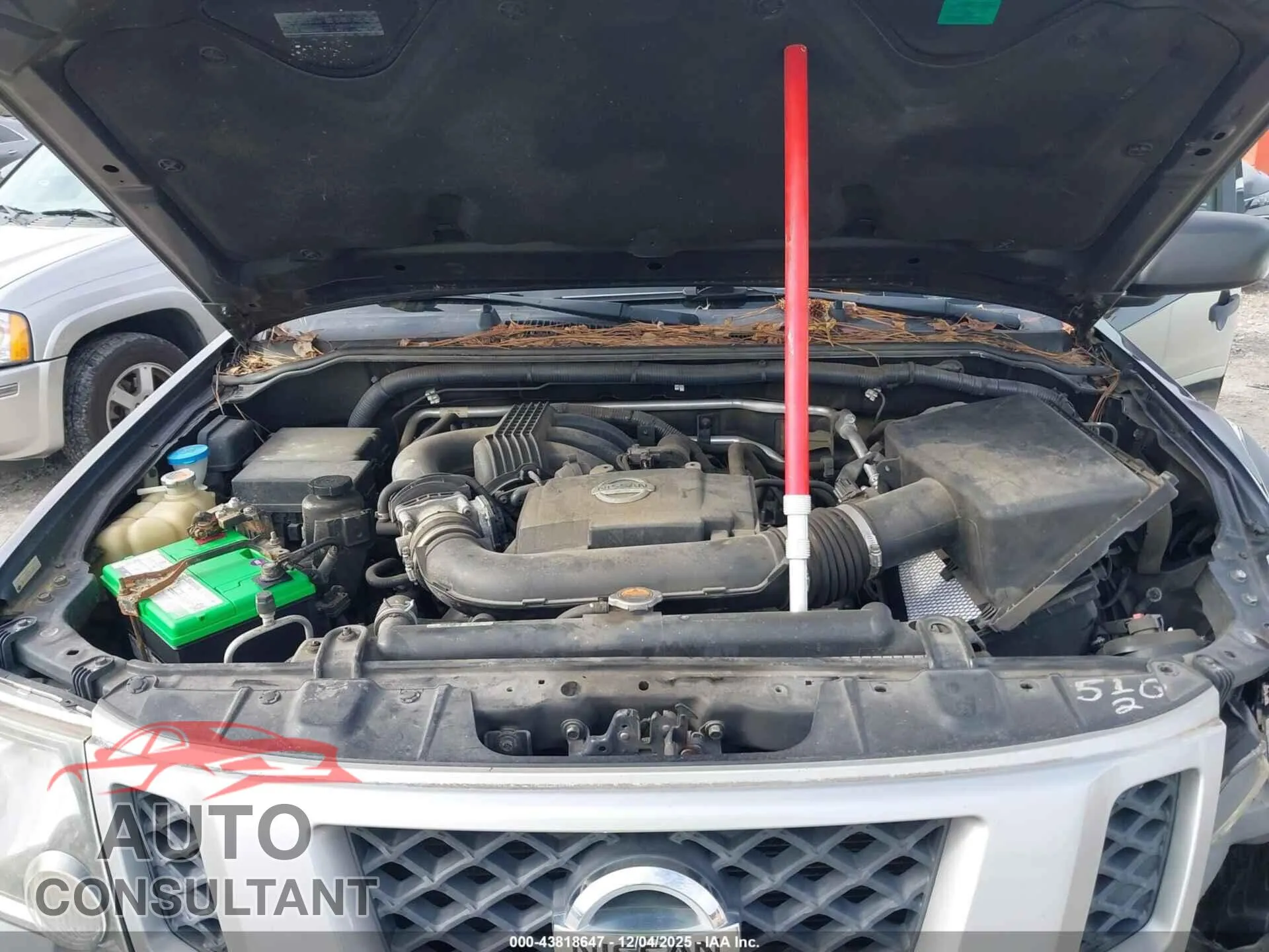 2014 NISSAN XTERRA Damaged VIN 5N1AN0NW3EN807427 – odometer reading